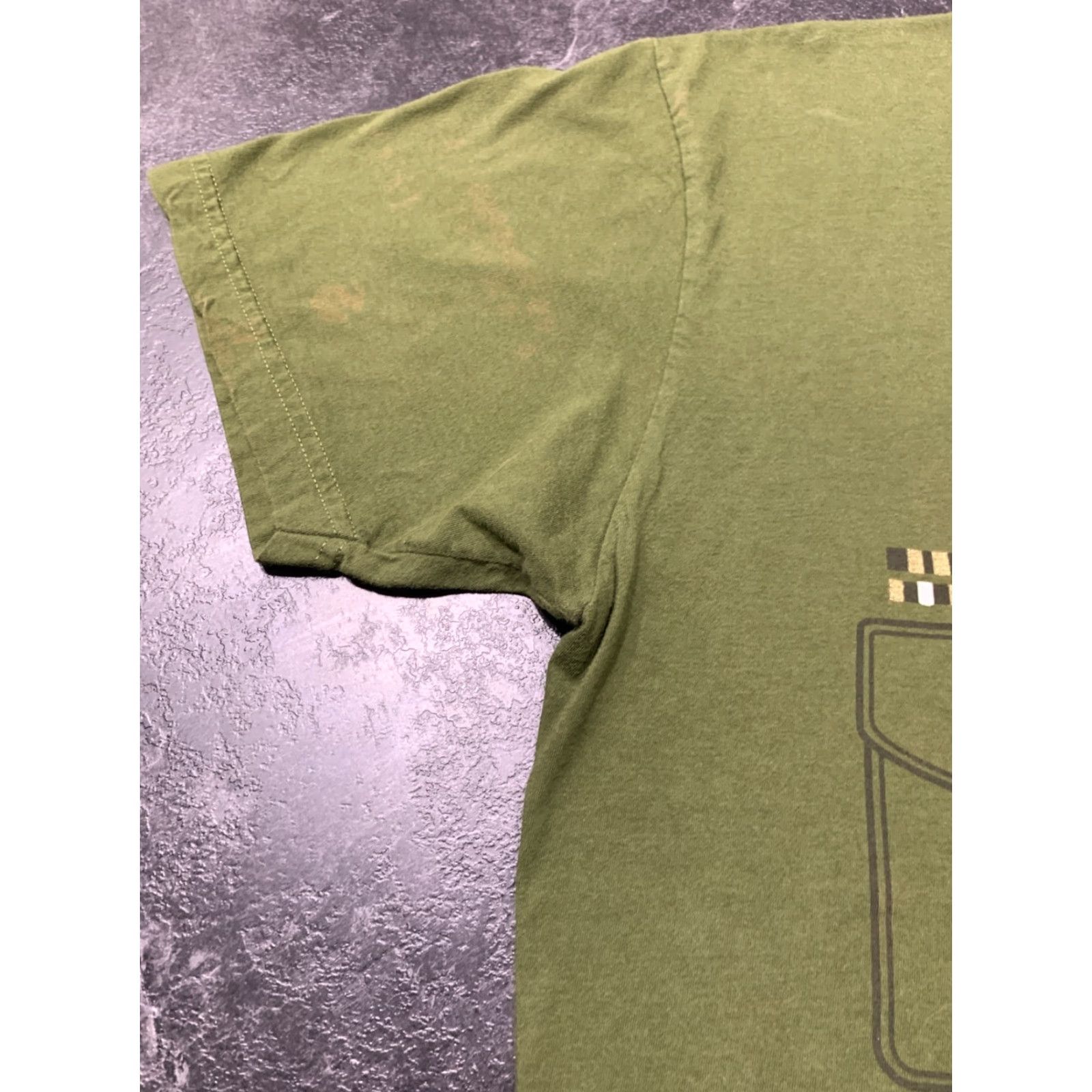 Vintage VINTAGE Shirt.woot! Men's T-Shirt XL Green Graphic Tee Moon Short Sleeve Cotton 90s Size US XL / EU 56 / 4 - 5 Thumbnail