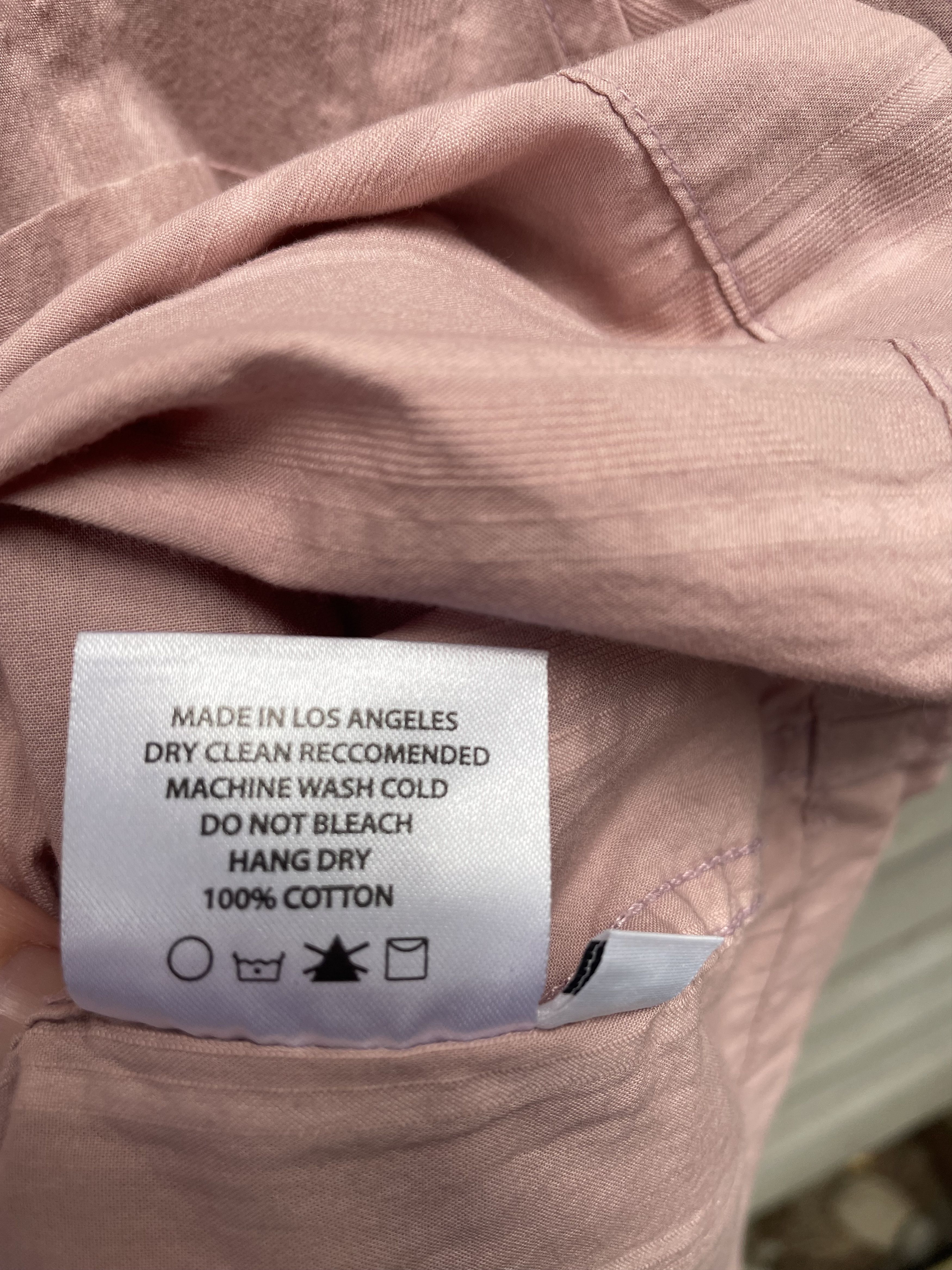 And Austin Raglan Dobby Striped Short-Sleeved Shirt in Dusty Pink Size US S / EU 44-46 / 1 - 5 Thumbnail