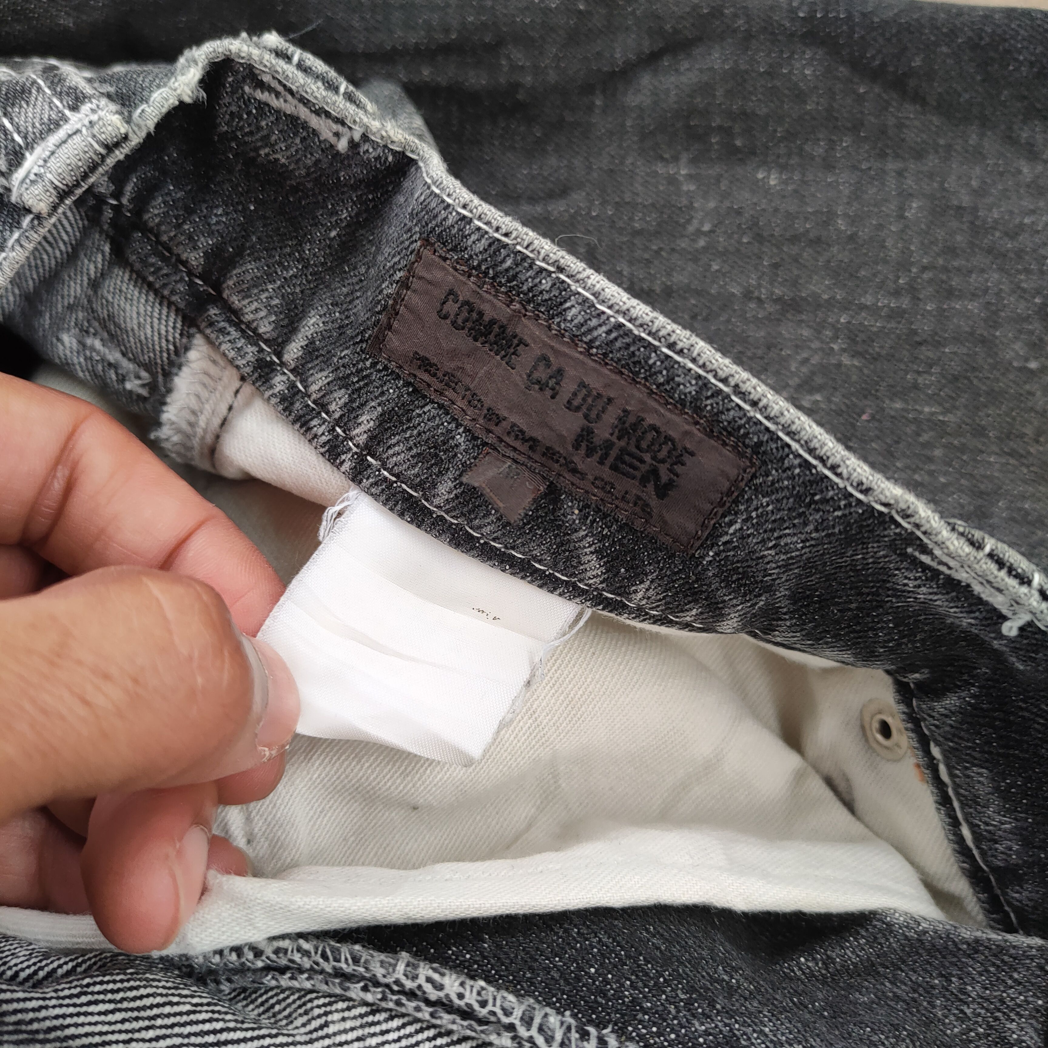 Japanese Brand W31 VINTAGE JAPANESE FADED BLACK JEANS DENIM PANTS Size US 31 - 11 Thumbnail