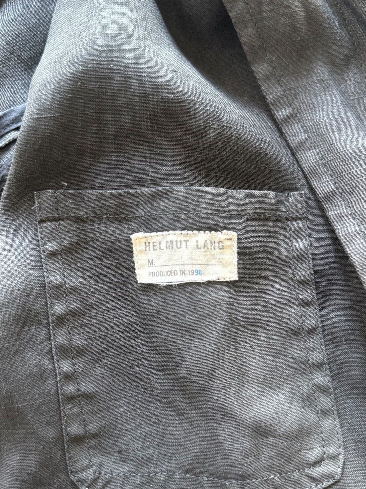 Helmut Lang SS1998 Helmut Lang linen shirt jacket Size US S / EU 44-46 / 1 - 3 Thumbnail