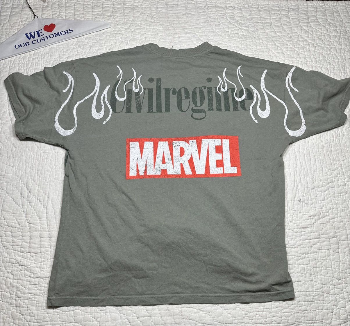 Civil Regime Civil Regime Wolverine Sample Tee Small No Tags Size US S / EU 44-46 / 1 - 2 Thumbnail