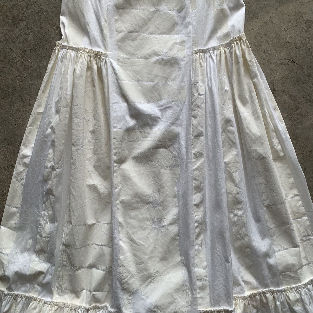 Jean Paul Gaultier Archive Jean Paul Gaultier Painted Skirt Size 28" / US 6 / IT 42 - 2 Thumbnail