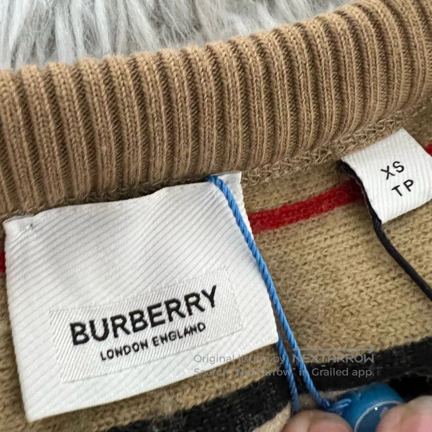 Burberry Burberry Fleece Sweatshirt XS. Size XS / US 0-2 / IT 36-38 - 3 Thumbnail