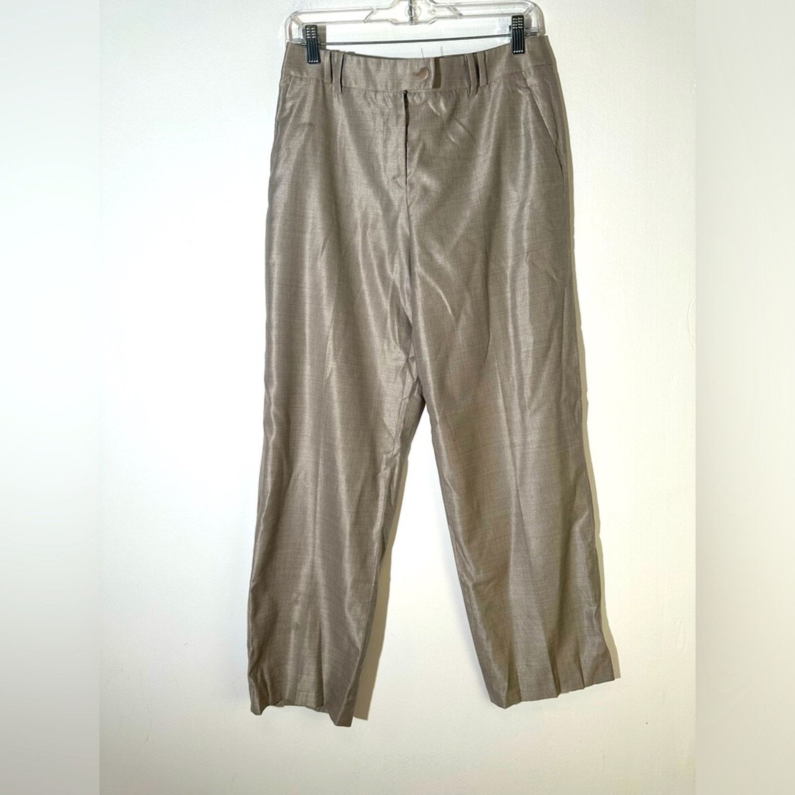Giorgio Armani Giorgio Armani Silk / Wool Trousers Size 27" / US 4 / IT 40 - 1 Thumbnail