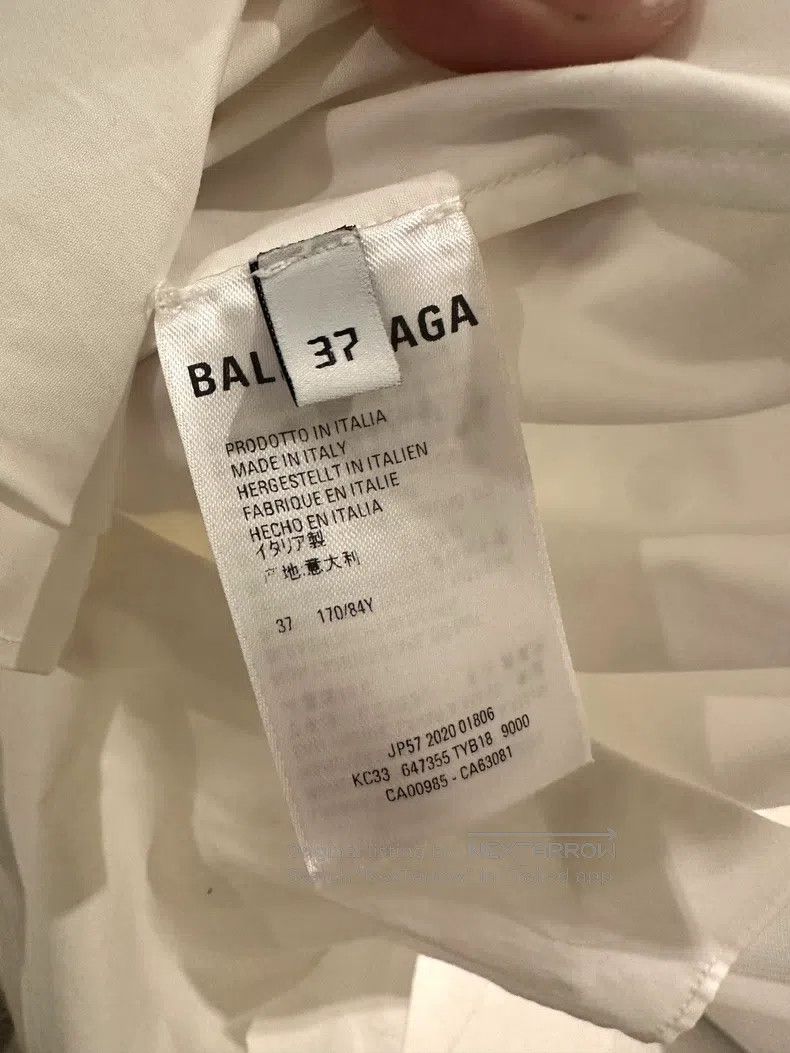 Balenciaga Balenciaga size 37 Multilingual Shirt Size US S / EU 44-46 / 1 - 4 Thumbnail