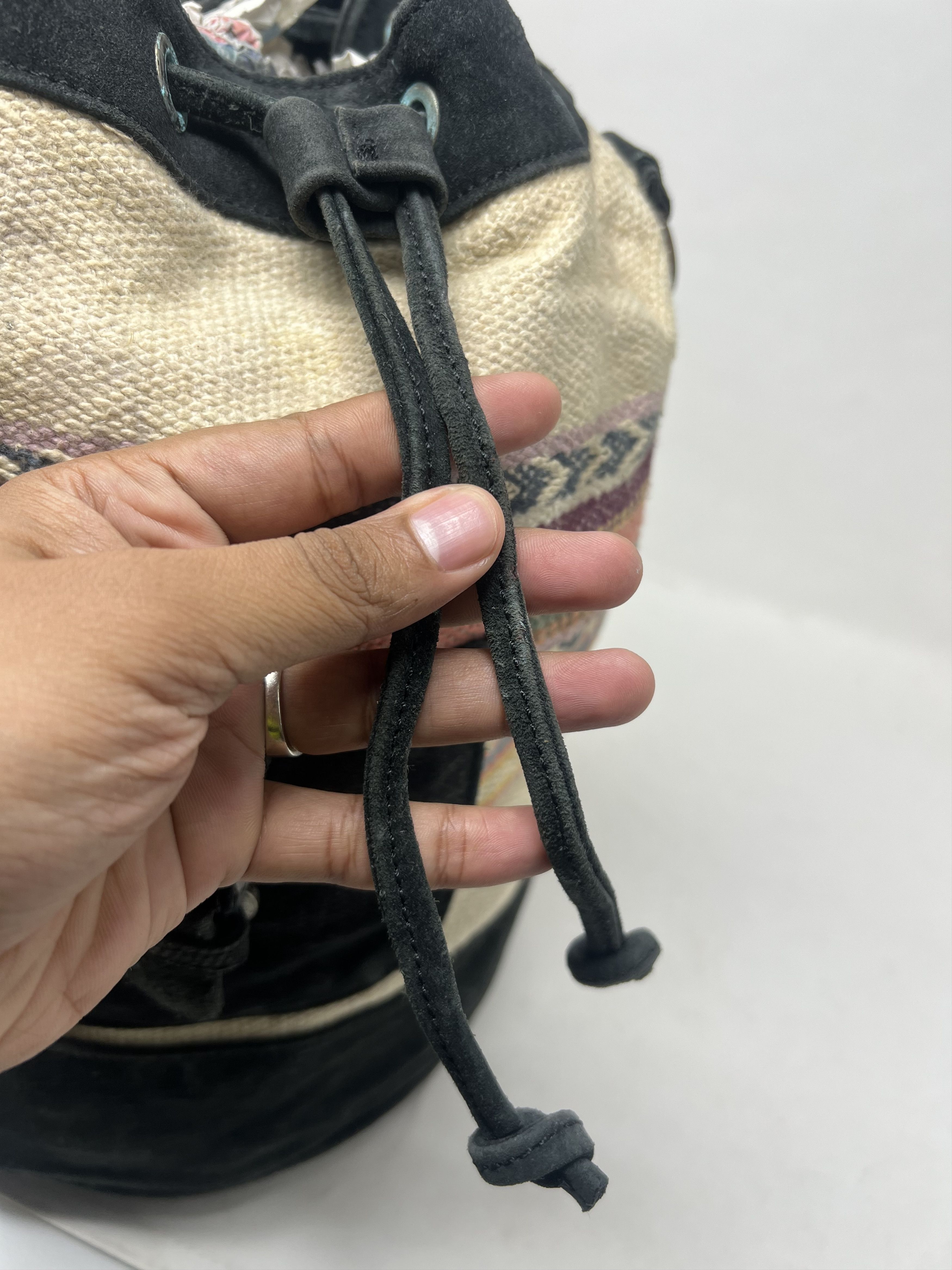 Zara Zara Trafaluc Suade Navajo Bucket Size ONE SIZE - 14 Thumbnail