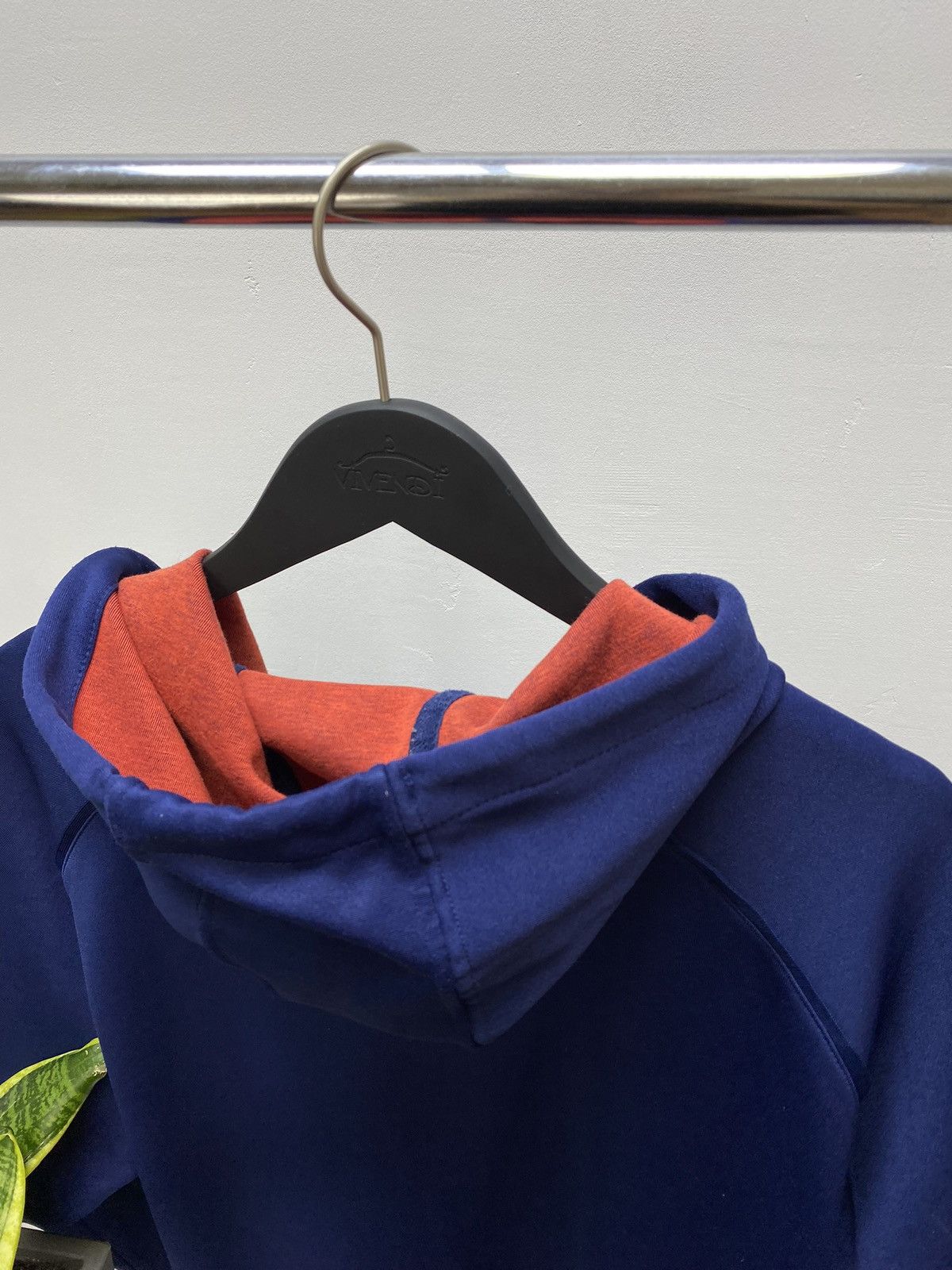 Nike × Vintage 90s NIKE Zip HOODED Y2k CENTRAL HOODIE Size US L / EU 52-54 / 3 - 19 Thumbnail