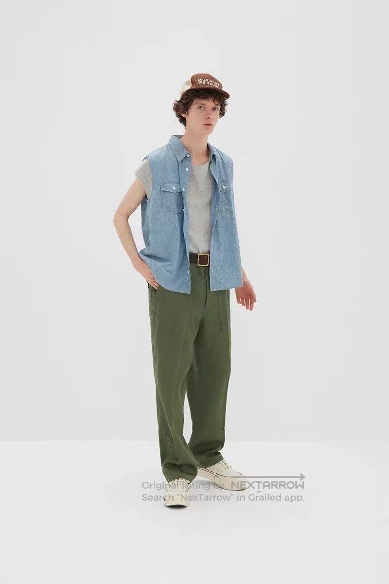 Visvim VISVIM 22SS Cut Off Chambray Shirt. Size US S / EU 44-46 / 1 - 6 Thumbnail