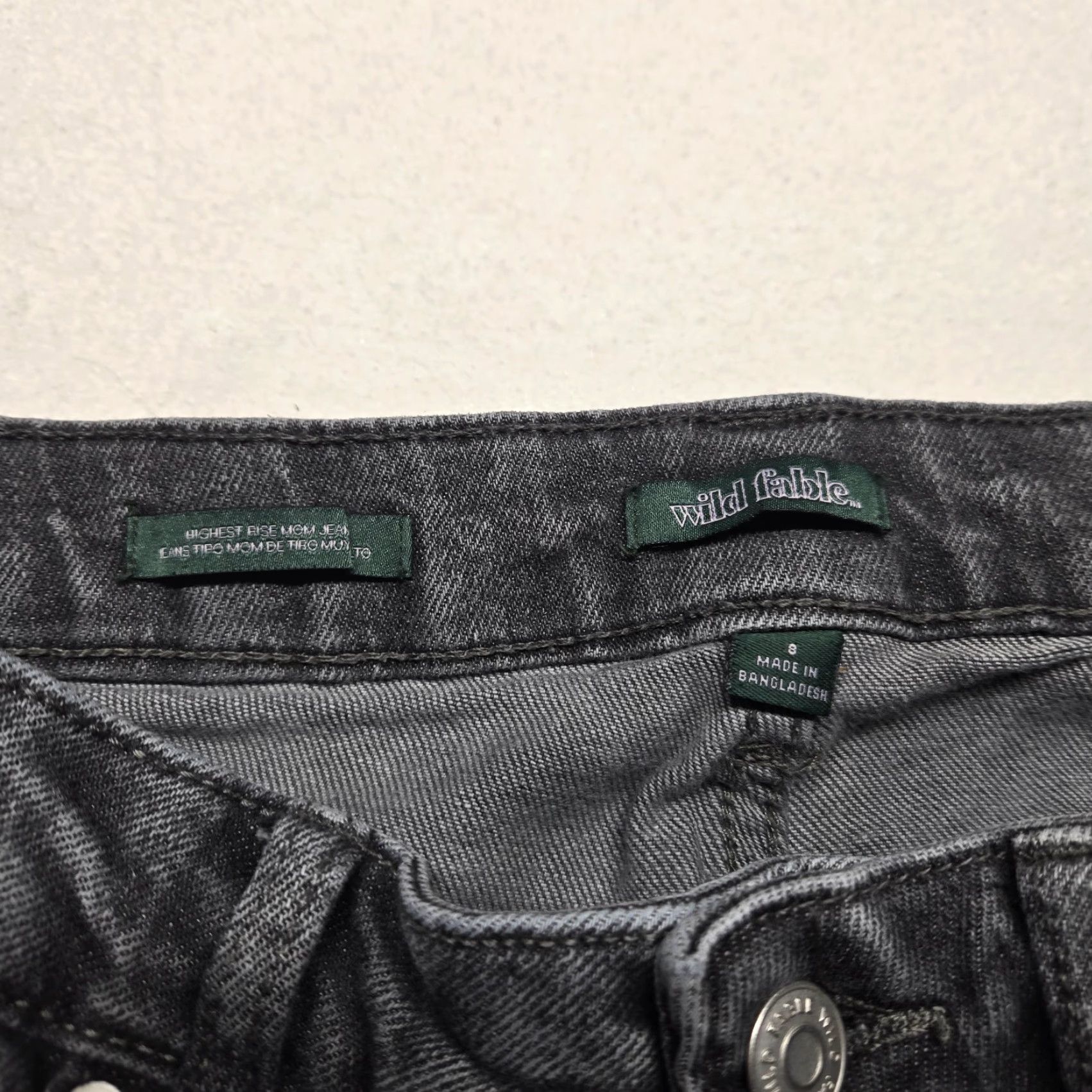 Vintage Wild Fable Jeans Black High Rise Skinny 8 Women's Distressed 5-Pocket Denim Pants Adult Regular Denim Pants Black Womens 8 Size 30" / US 8 / IT 44 - 4 Thumbnail