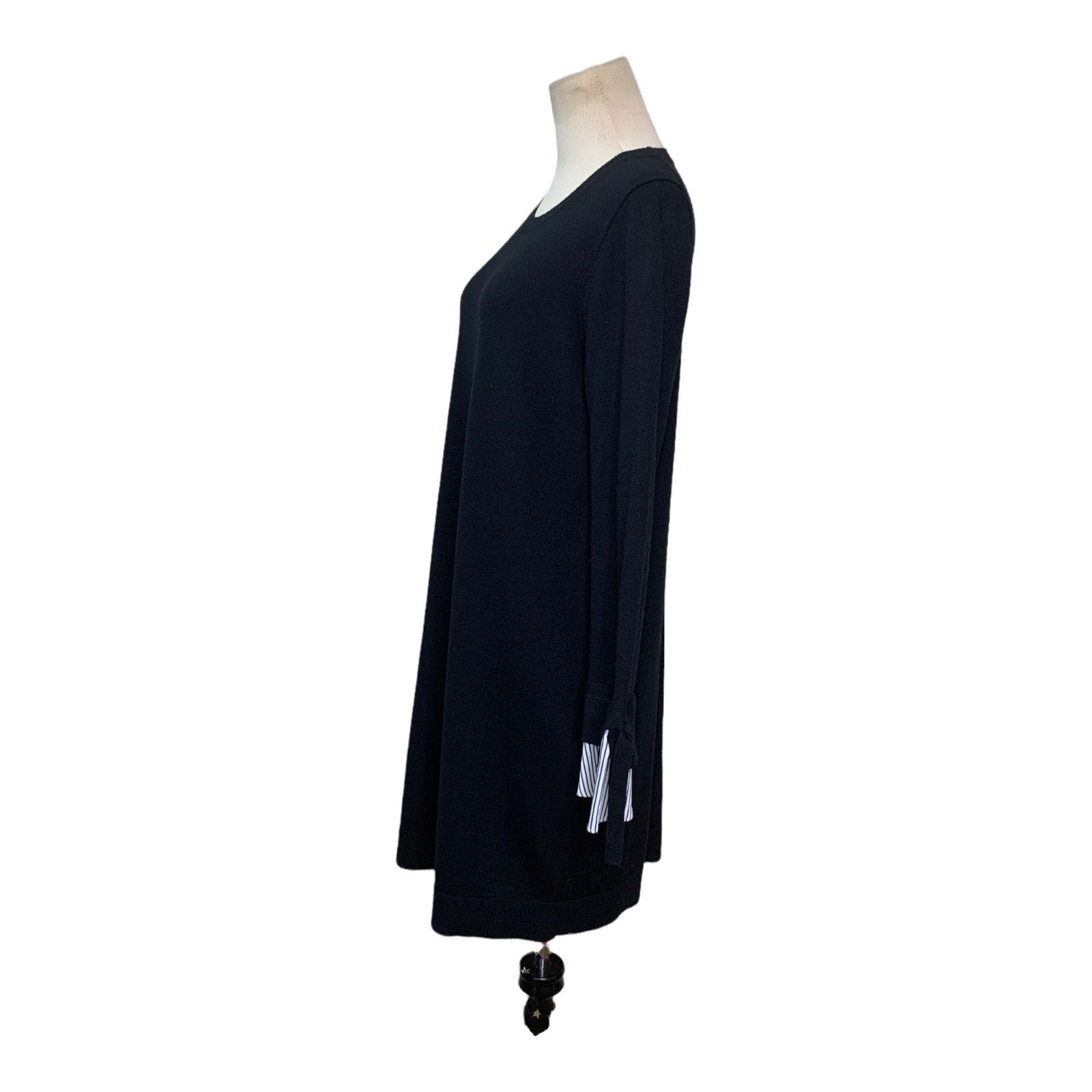 Loft Loft black knit long sleeves mini dress size M Size M / US 6-8 / IT 42-44 - 6 Thumbnail