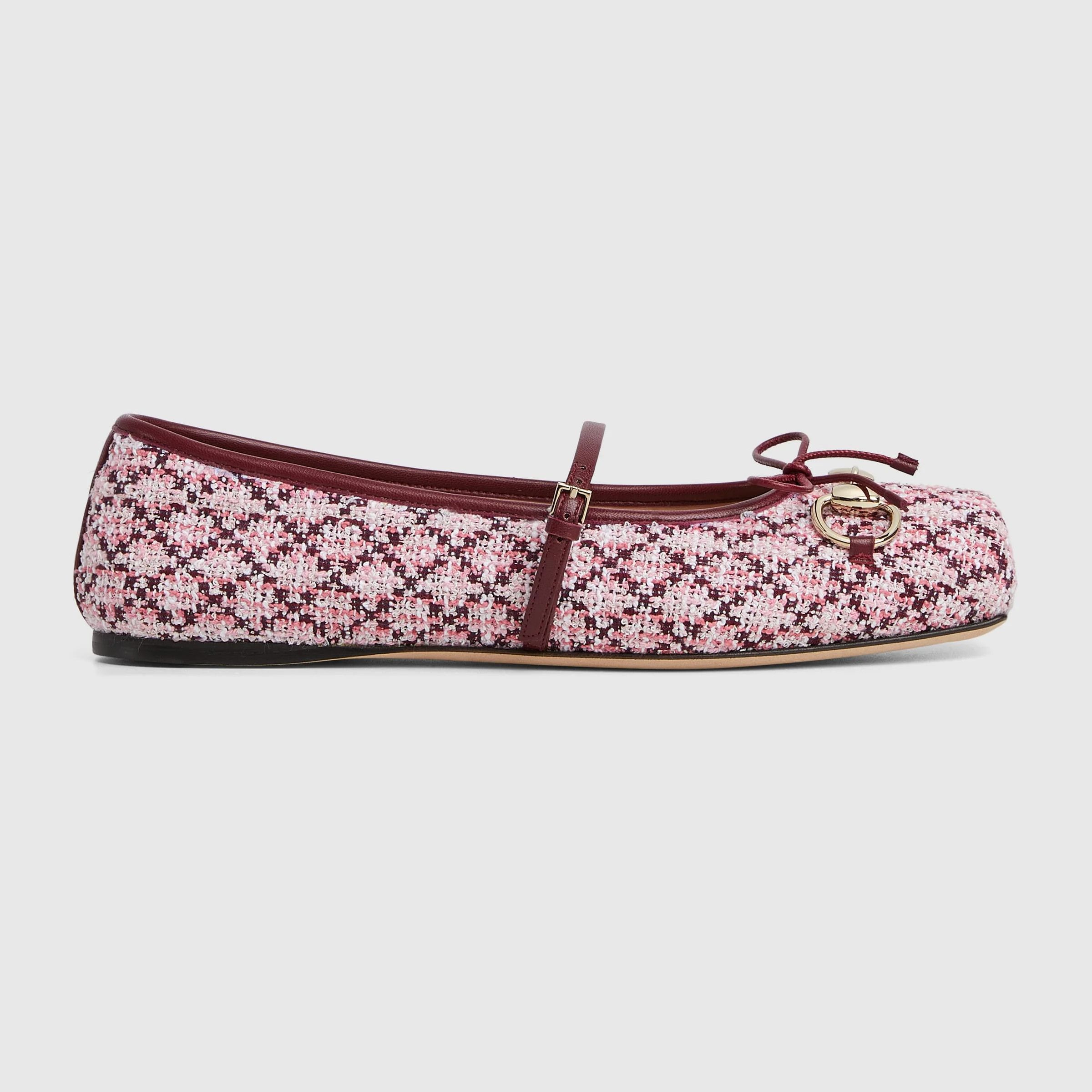 Gucci oc11z0126 Women's Gucci Horsebit Ballet Flats in Multicolor Size US 9.5 / IT 39.5 - 1 Thumbnail