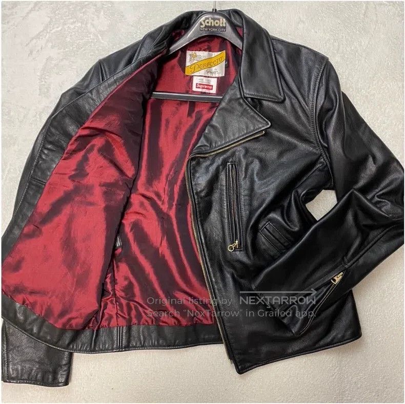 Schott Schott Co-branded black biker jacket Size US L / EU 52-54 / 3 - 2 Thumbnail