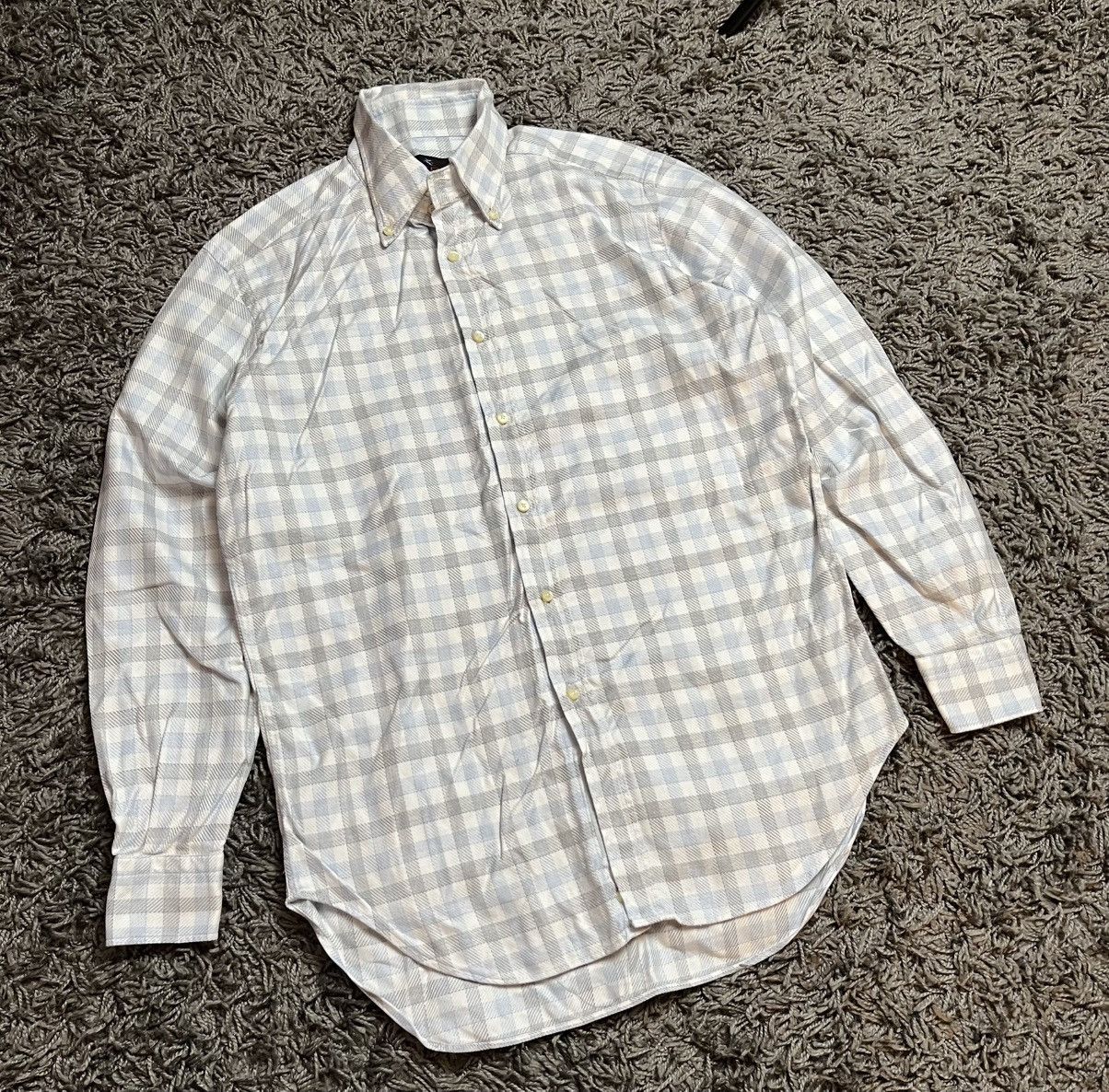 Etro Etro Milano Tattersall Check Button-Down Shirt - Size 41 Size US L / EU 52-54 / 3 - 1 Thumbnail