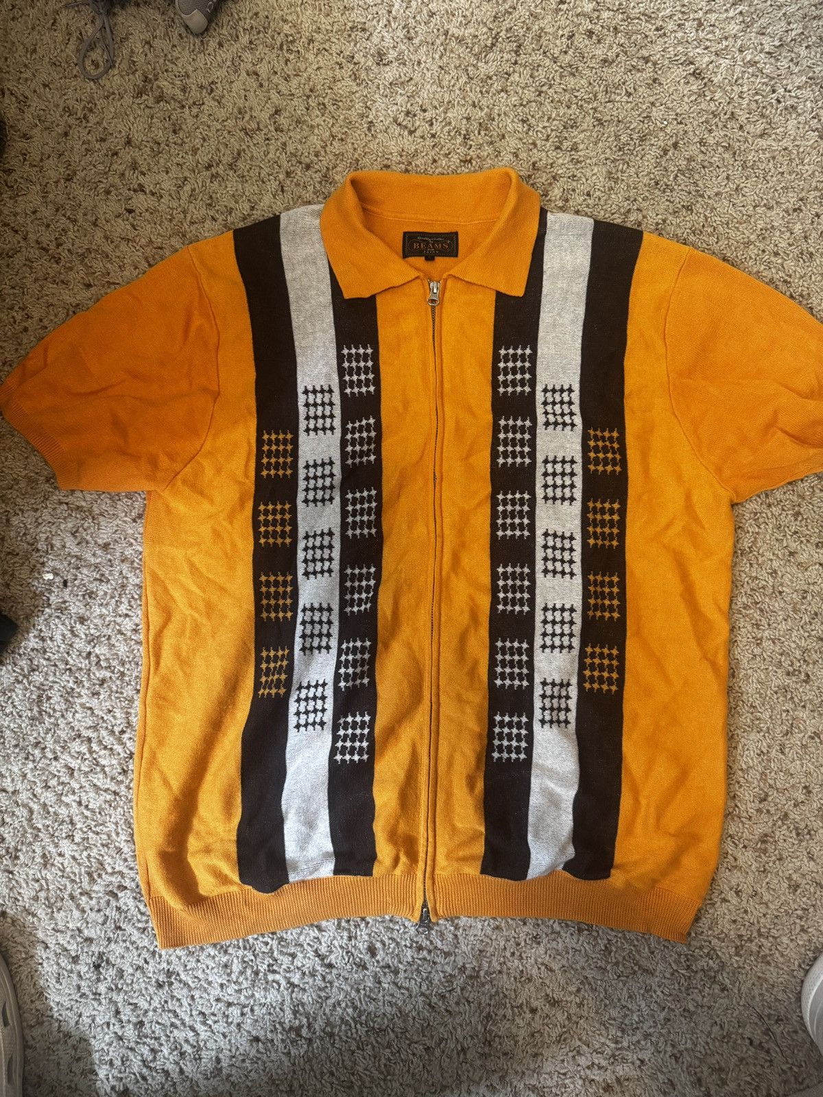 Beams Plus Beams Plus Knit Zipper T-Shirt Size US L / EU 52-54 / 3 - 1 Thumbnail