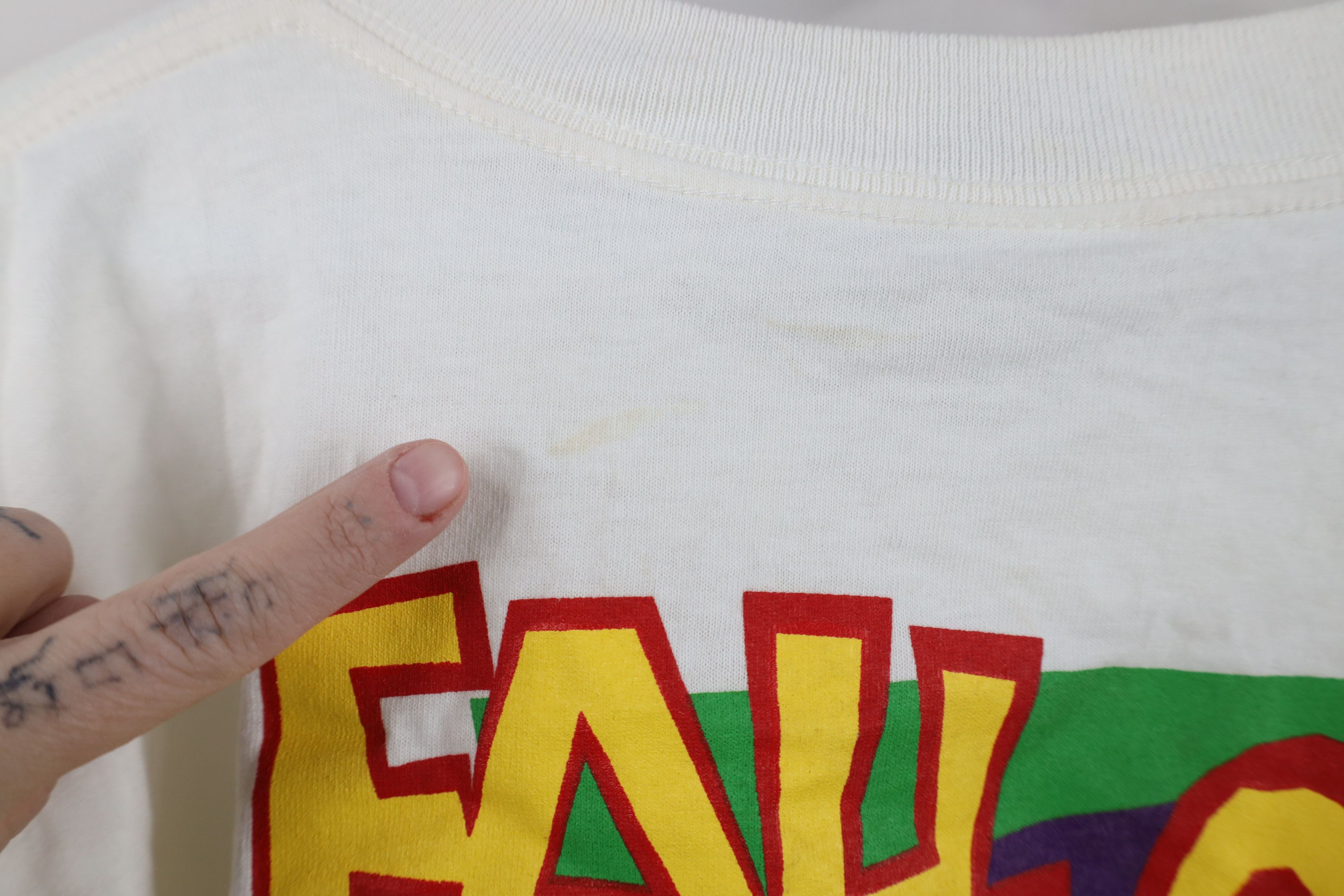 Vintage Vintage 90s Sweat B95 94.9 Hip Hop Fall Jam 96 T-Shirt USA Size US XL / EU 56 / 4 - 11 Thumbnail