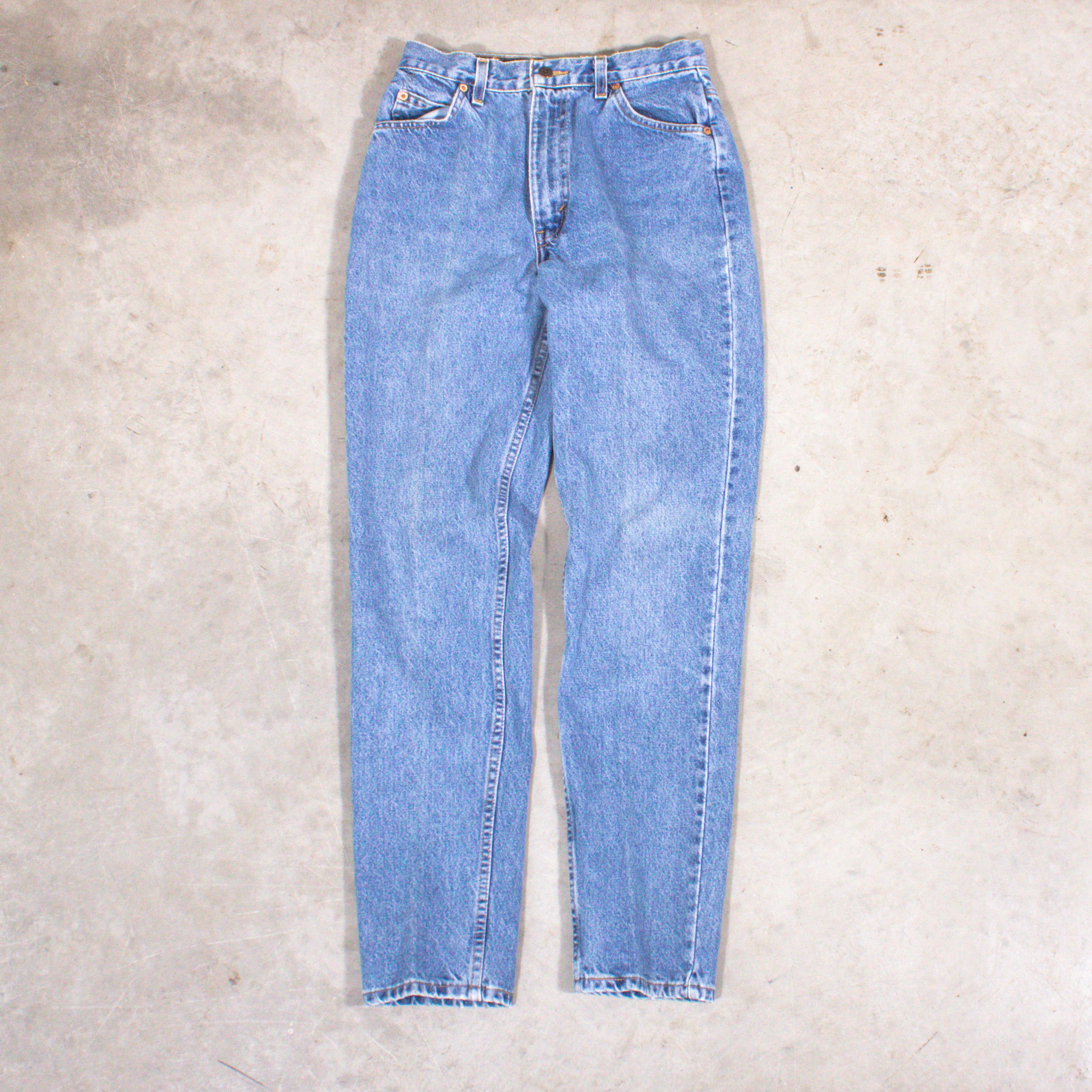 Levi's Vintage Clothing × Vintage Vintage 1990's Levis 963 Orange Tab Light Wash Denim Pant's Size US 28 / EU 44 - 3 Thumbnail