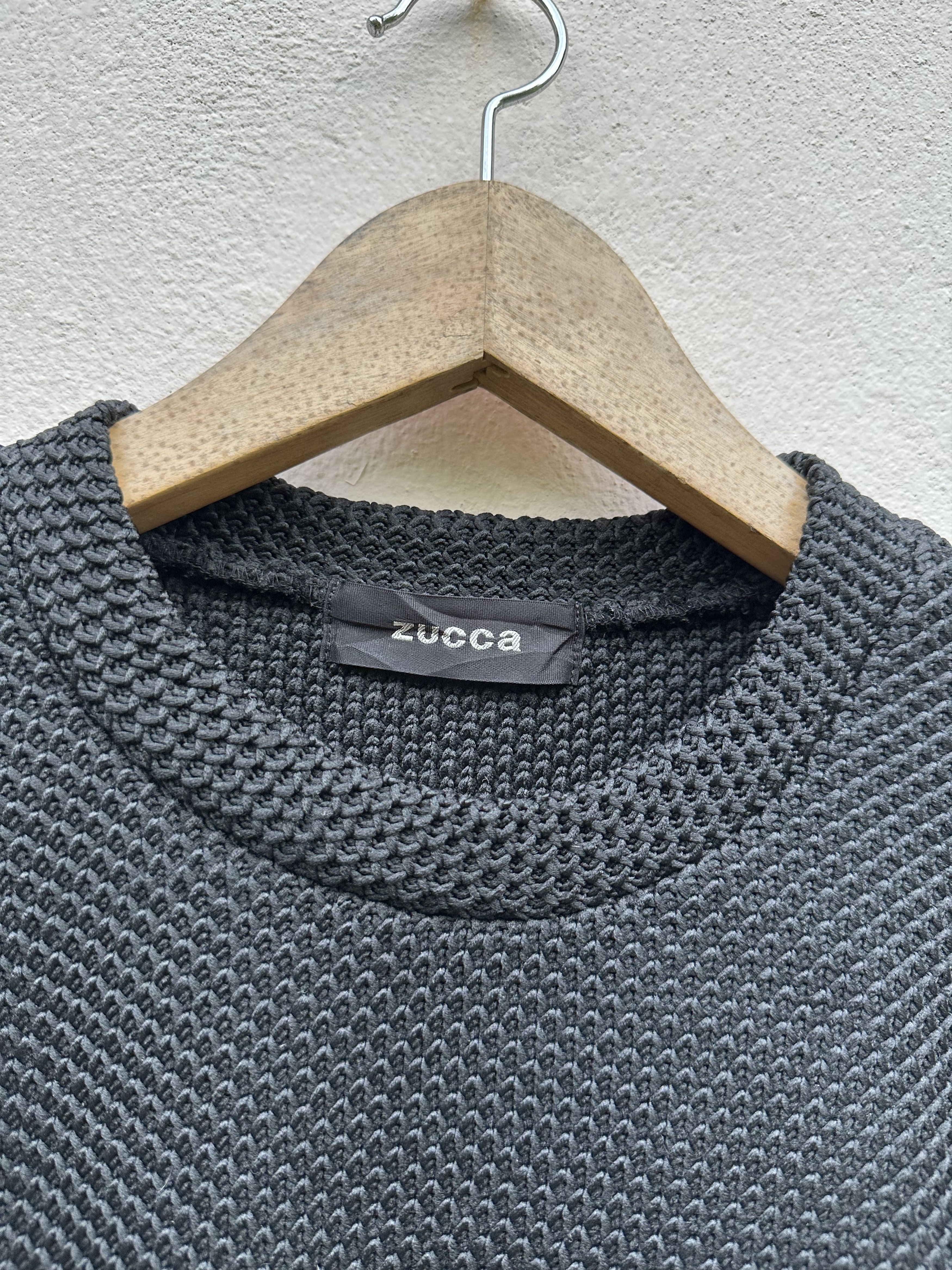 CABANE de ZUCCa Vintage Zucca Cropped Sweatshirt Size US M / EU 48-50 / 2 - 3 Thumbnail