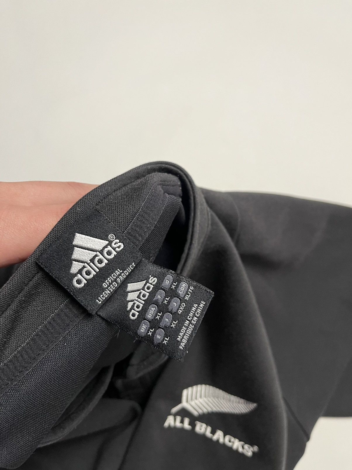 Adidas Vintage Adidas All Blacks New Zealand Rugby Jersey 2003 Size US XL / EU 56 / 4 - 5 Thumbnail