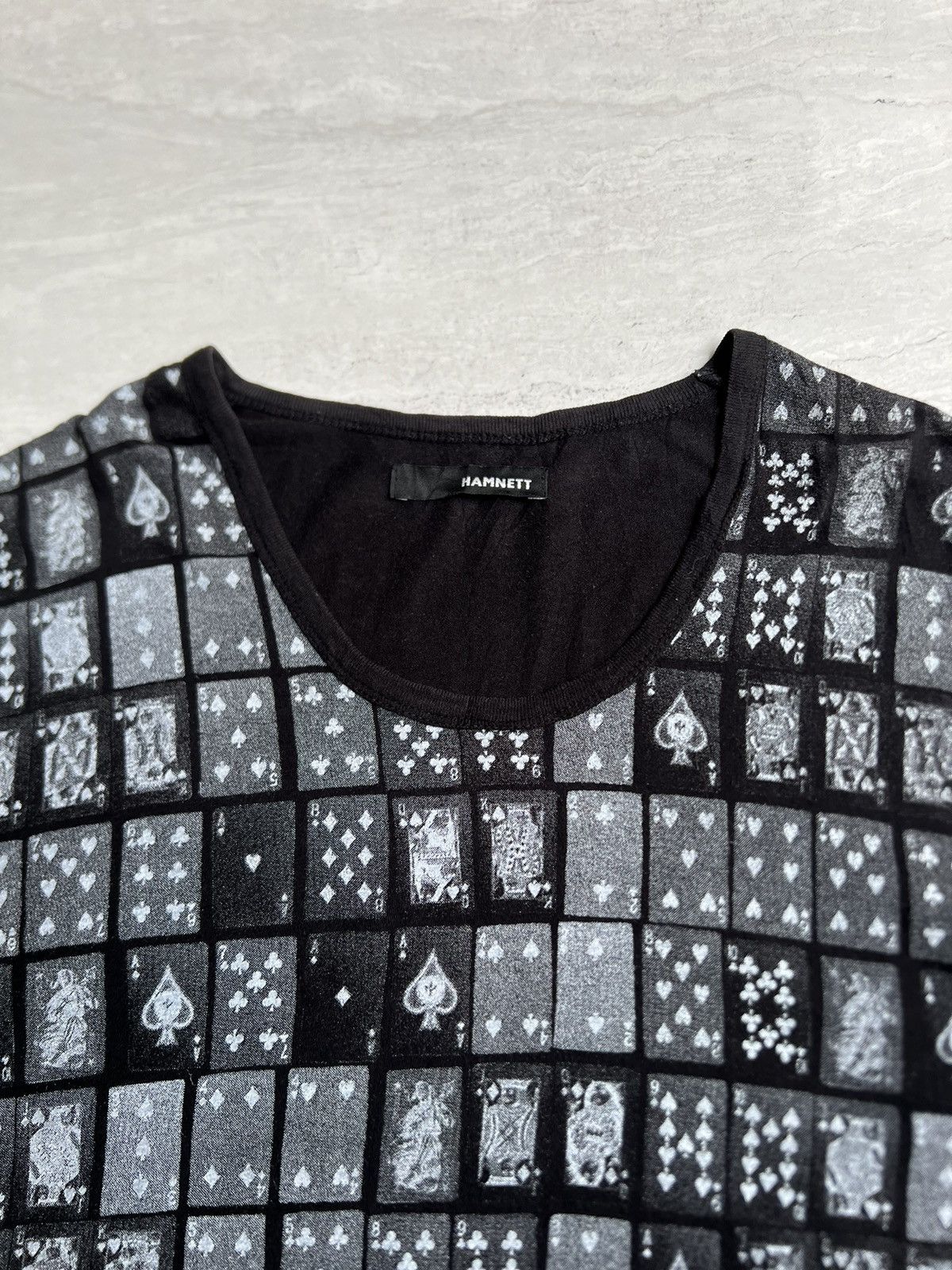 Katharine Hamnett London HAMNETT Playing Card Print T-shirt Size US M / EU 48-50 / 2 - 4 Thumbnail
