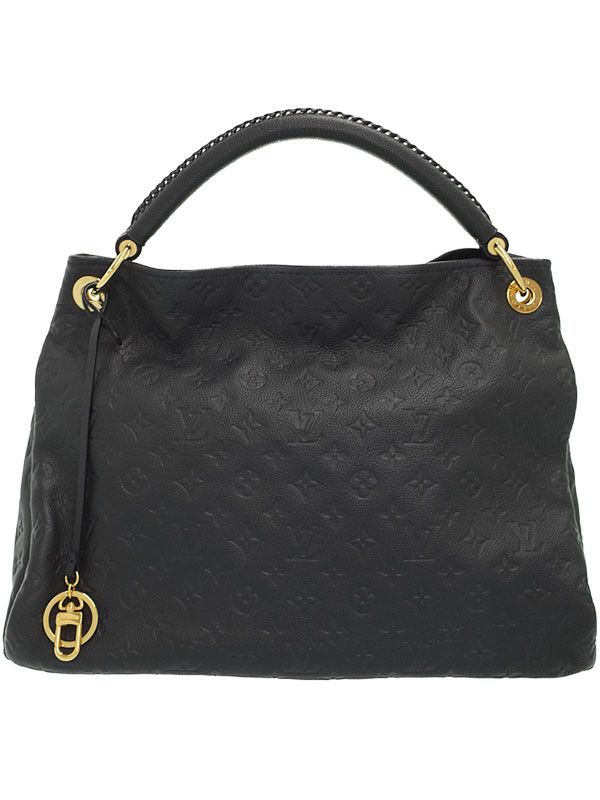 image of Louis Vuitton Monogram Empreinte Artsy Mm Anfini in Black, Women's