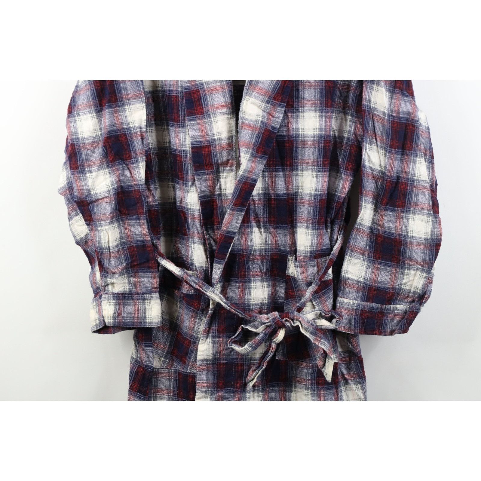 Vintage Vintage 70s Streetwear Faded Flannel Smokers Smoking Robe Size US L / EU 52-54 / 3 - 3 Thumbnail