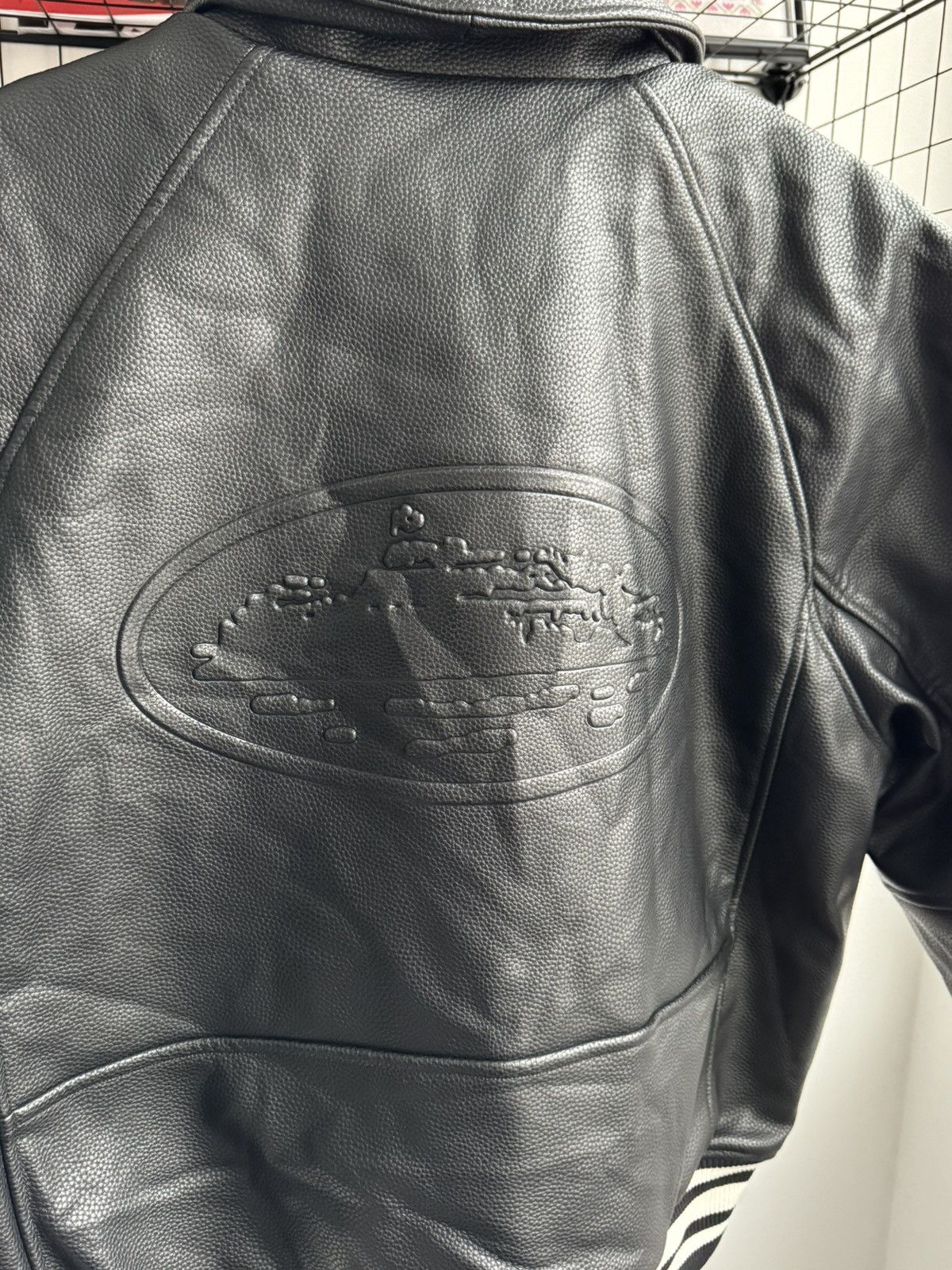 Corteiz Corteiz Skydive Leather Jacket Bomber Black Size US L / EU 52-54 / 3 - 7 Thumbnail