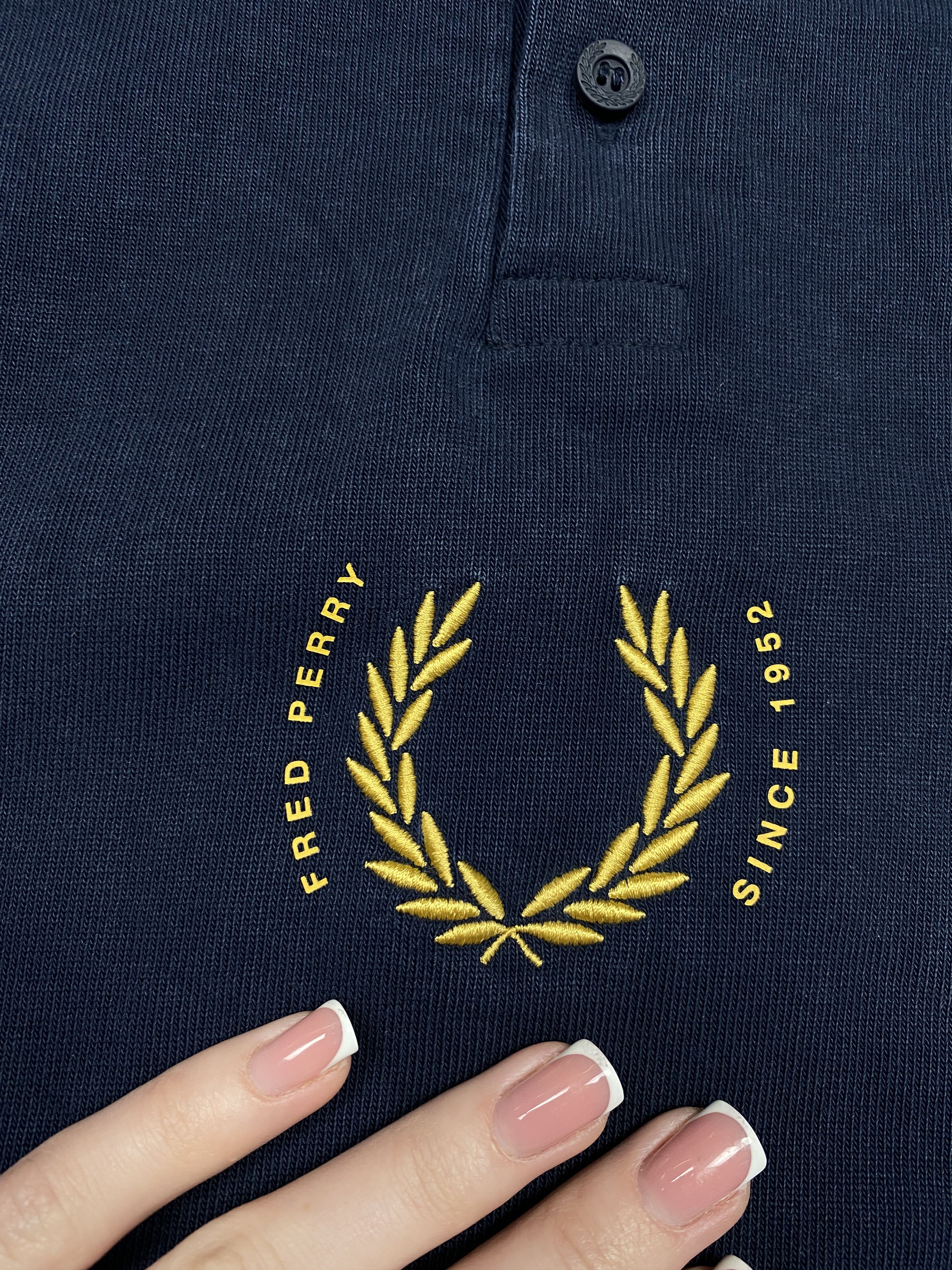 Fred Perry × Vintage Fred Perry Reissues Vintage Mens Rugby Polo Shirt Size US L / EU 52-54 / 3 - 3 Thumbnail