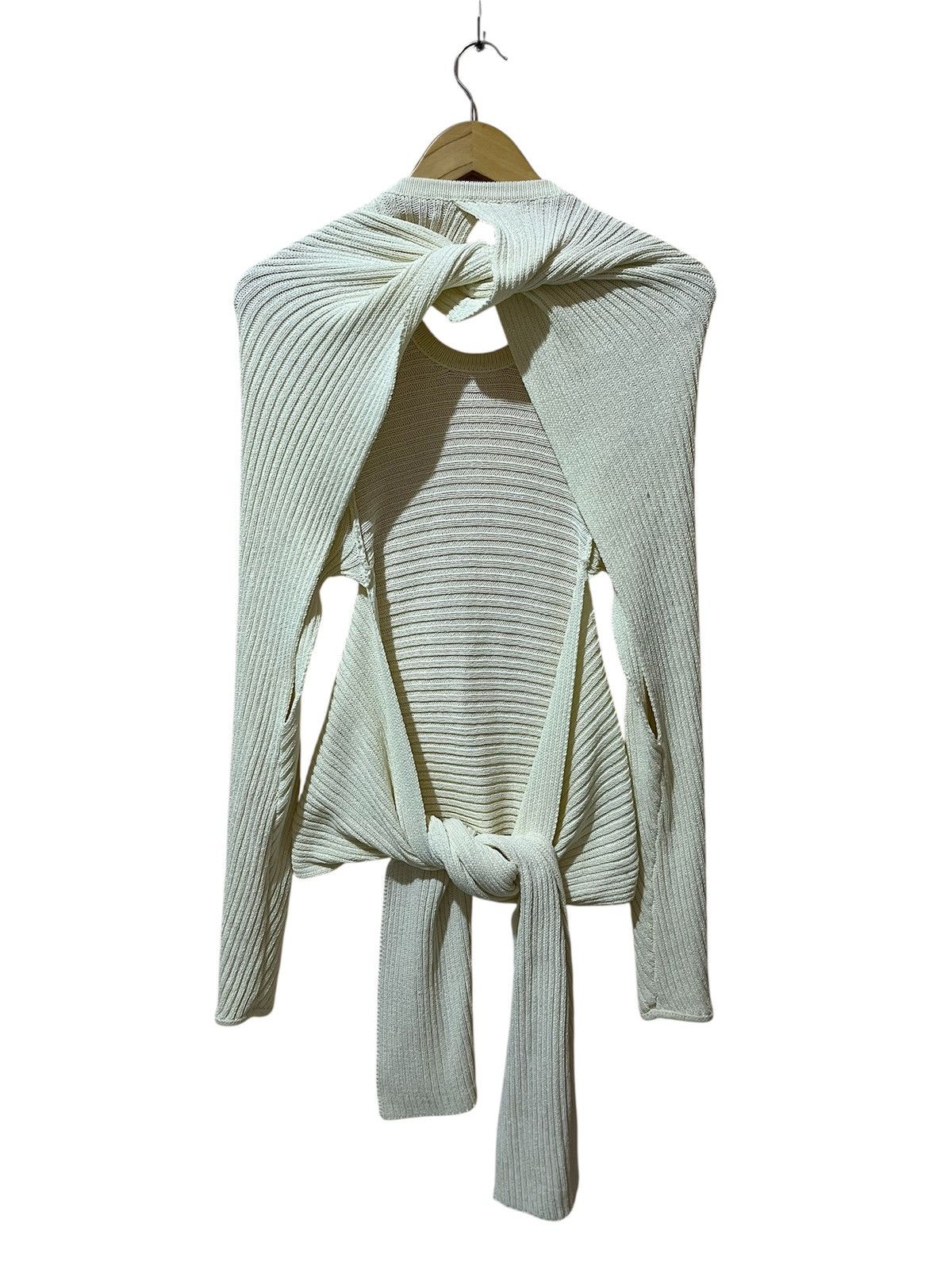 Dion Lee Dion Lee - Twisted - Open Back - Knit Sweater Size XS / US 0-2 / IT 36-38 - 7 Thumbnail