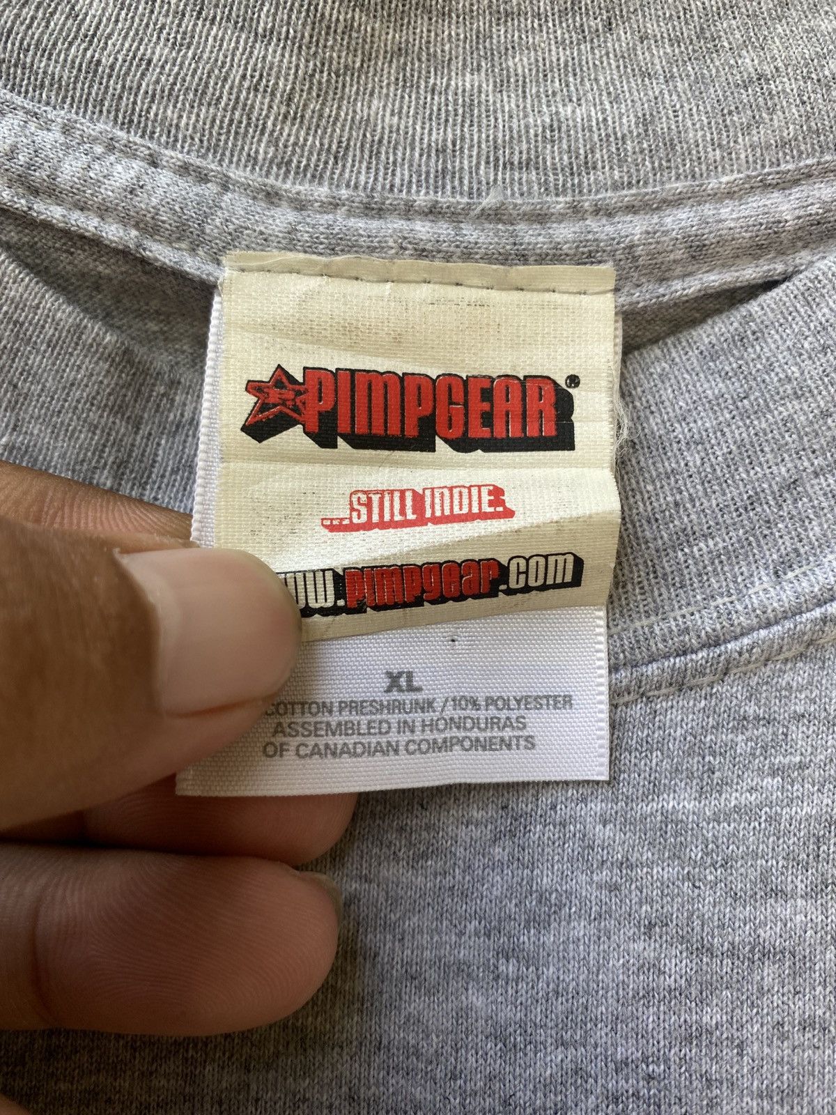 Vintage PIMPGEAR Tshirt Font Logo Size US XL / EU 56 / 4 - 3 Thumbnail