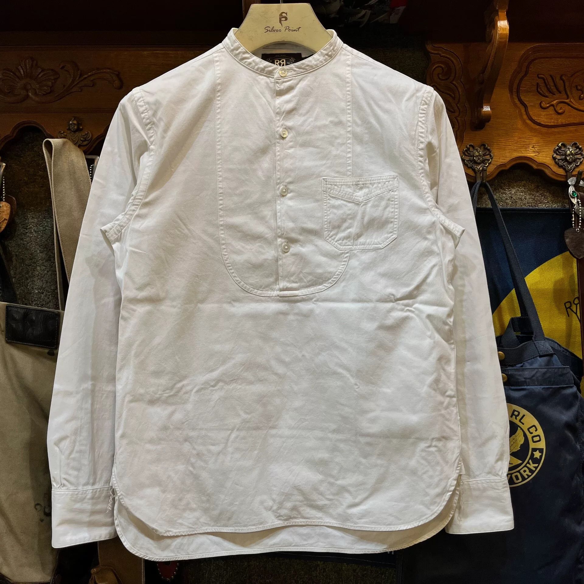 RRL Ralph Lauren RRL Ralph Lauren White Shirt Size US S / EU 44-46 / 1 - 1 Thumbnail