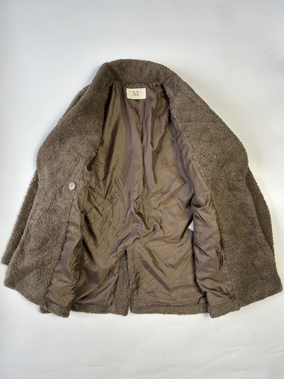 ATSURO TAYAMA × Designer × Japanese Brand ATSURO TAYAMA FLEECE DOUBLE BREAST BUTTON JACKET Size M / US 6-8 / IT 42-44 - 2 Thumbnail