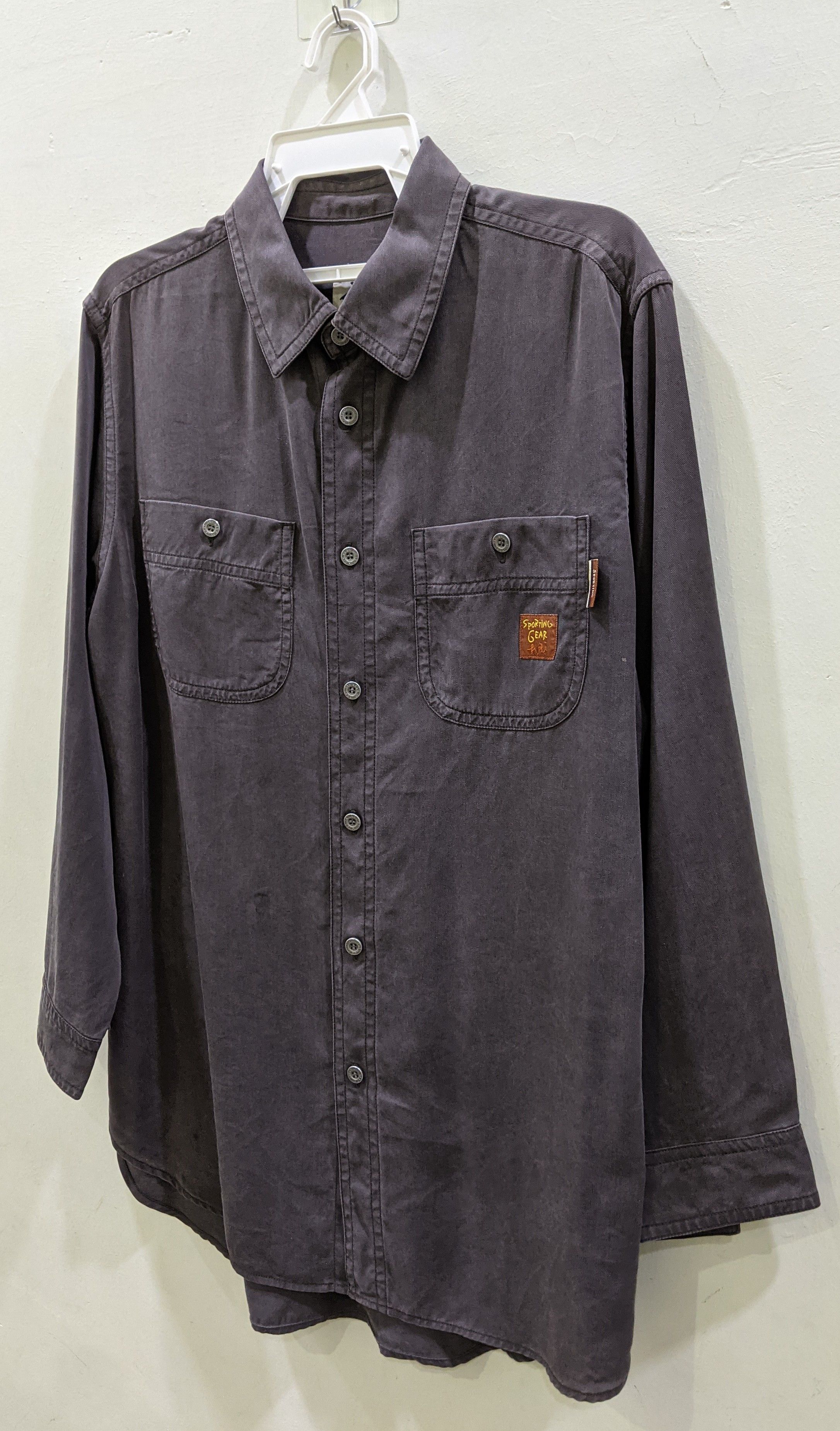 Hai Sporting Gear Issey Miyaki Hai Sporting Gear Button Ups L/S M fits L Size US M / EU 48-50 / 2 - 3 Thumbnail