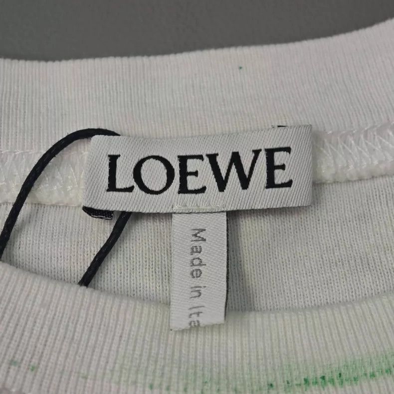 Loewe loewe white short sleeves 2504-Nextarrow Size US S / EU 44-46 / 1 - 5 Thumbnail