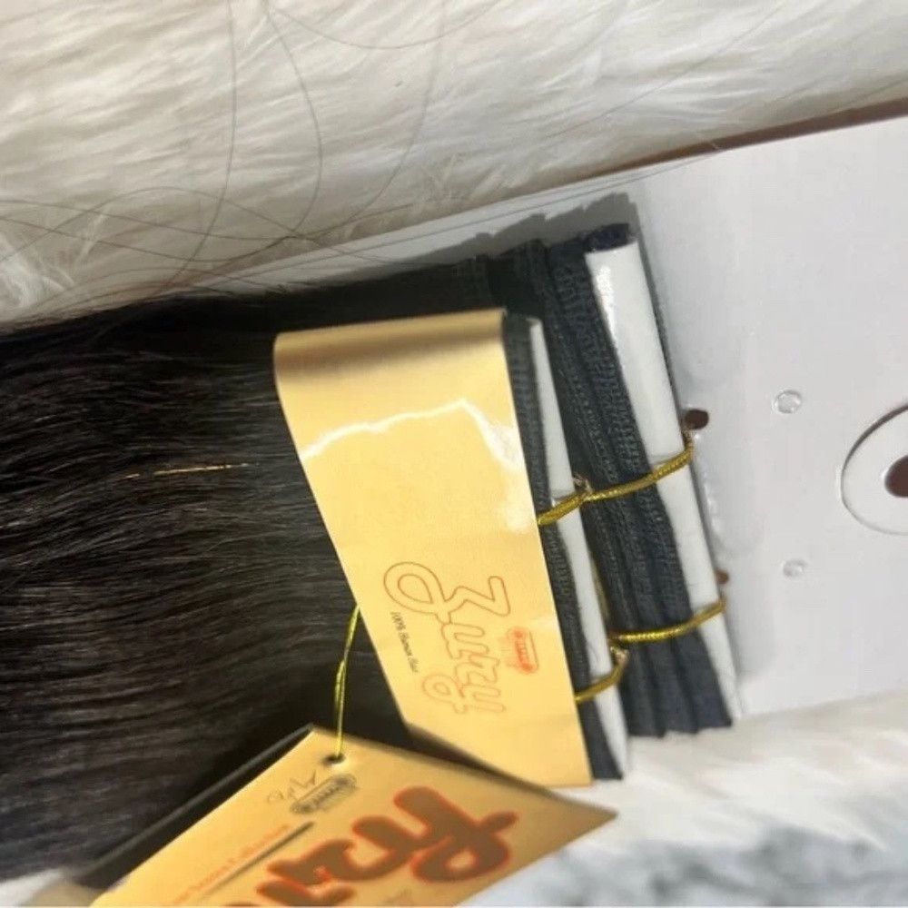 Other 18 Inches 100% Human hair Black Hair Extensions #1B Straigh Size ONE SIZE - 3 Thumbnail