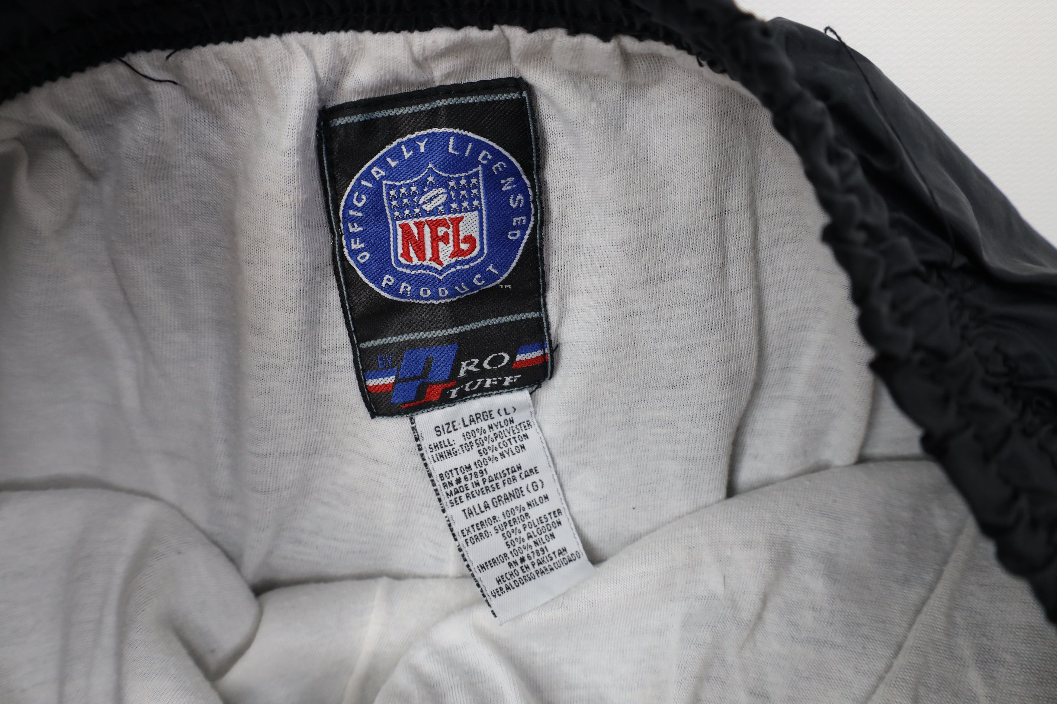 Vintage Vintage 90s Chiefs Football Wide Leg Windbreaker Cargo Pants Size US 36 / EU 52 - 8 Thumbnail