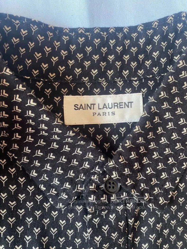 Other Saint Laurent SLP Small Logo Print Shirt. Size US S / EU 44-46 / 1 - 2 Thumbnail