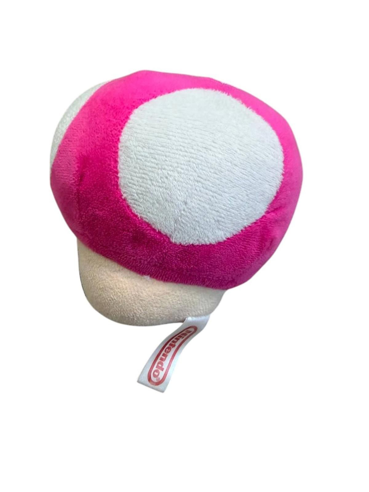 Nintendo Super Mario Bros. Pink Toadette Mushroom Plushie – Nintendo Size ONE SIZE - 2 Thumbnail