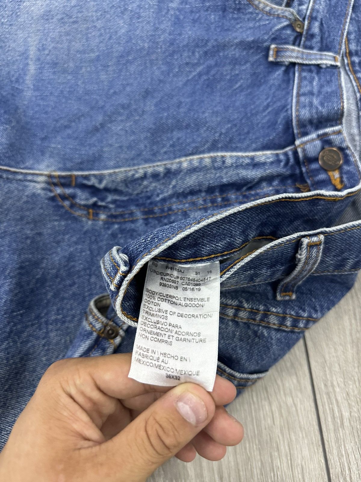 Dickies Dickies Vintage Carpenter Jeans 90s Streetwear Style Size US 36 / EU 52 - 9 Thumbnail