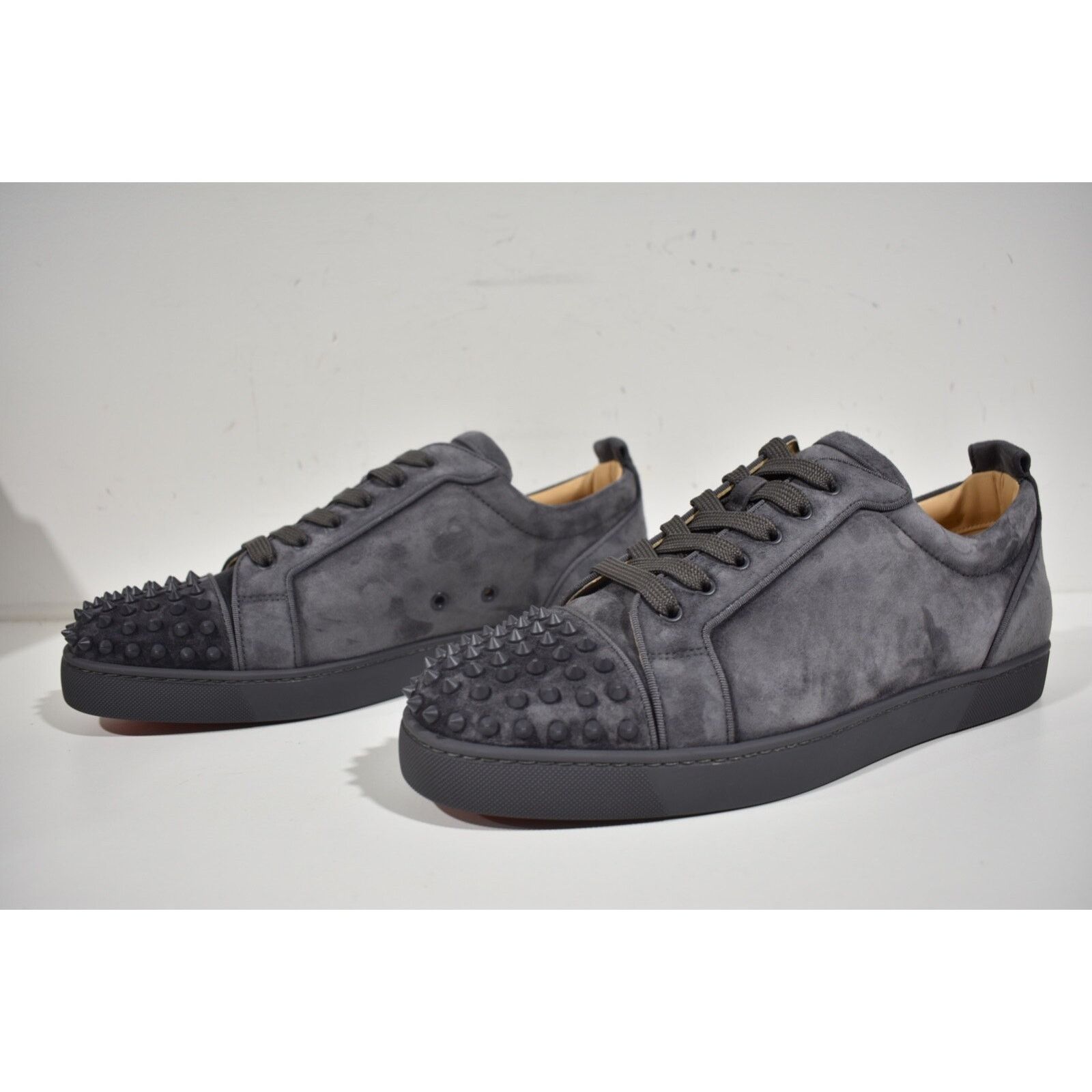 Christian Louboutin Christian Louboutin Louis Junior Spikes Orlato Flat Smoky Size US 14 / EU 47 - 10 Thumbnail