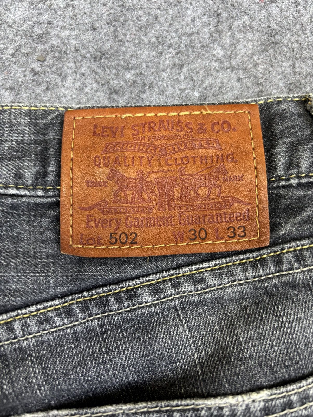 Levi's Levis 502 Beautiful Denim F766 Size US 30 / EU 46 - 11 Thumbnail