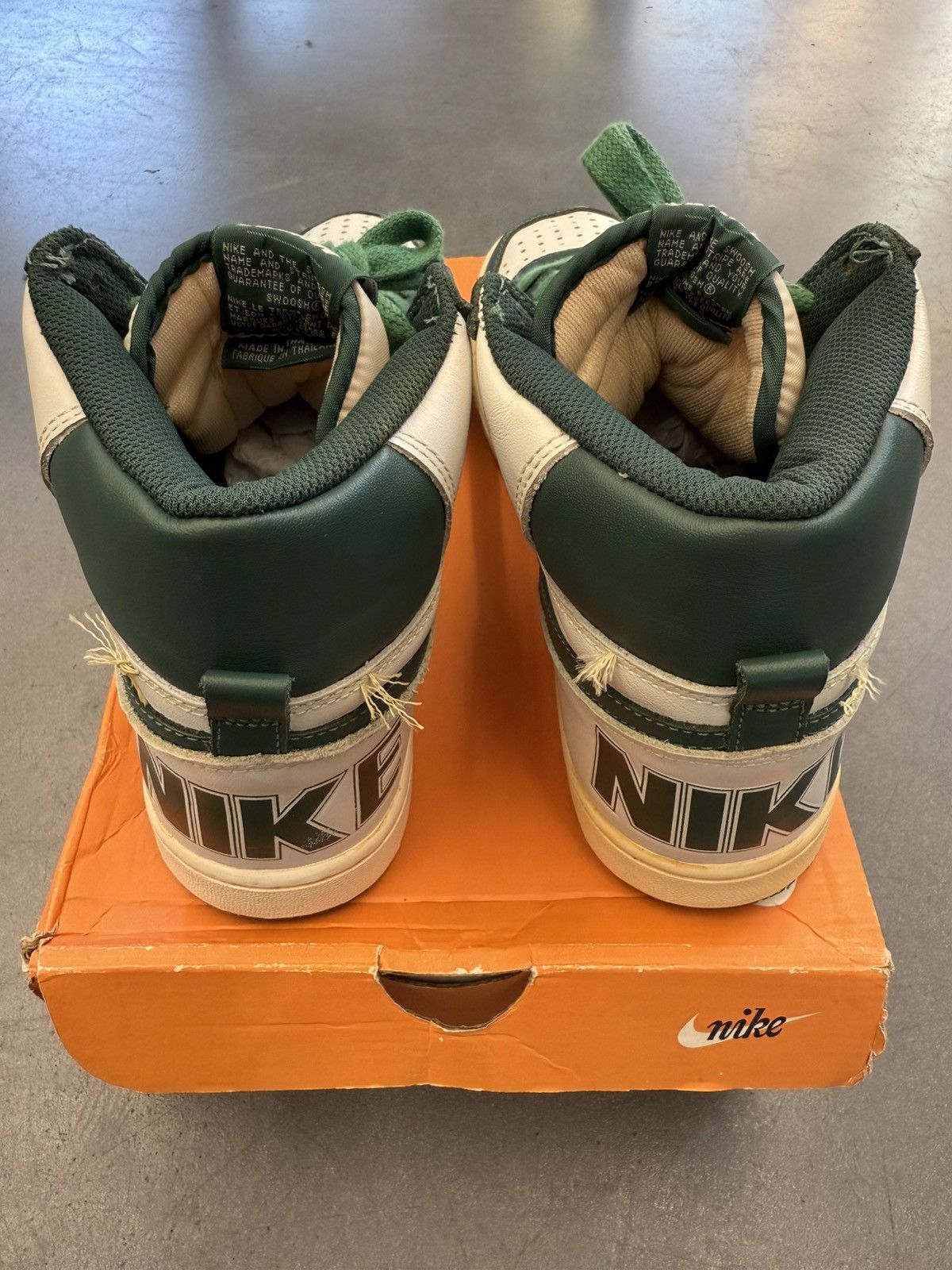 Nike 2008 Nike Terminator High Vintage Noble Green Size US 10 / EU 43 - 5 Thumbnail