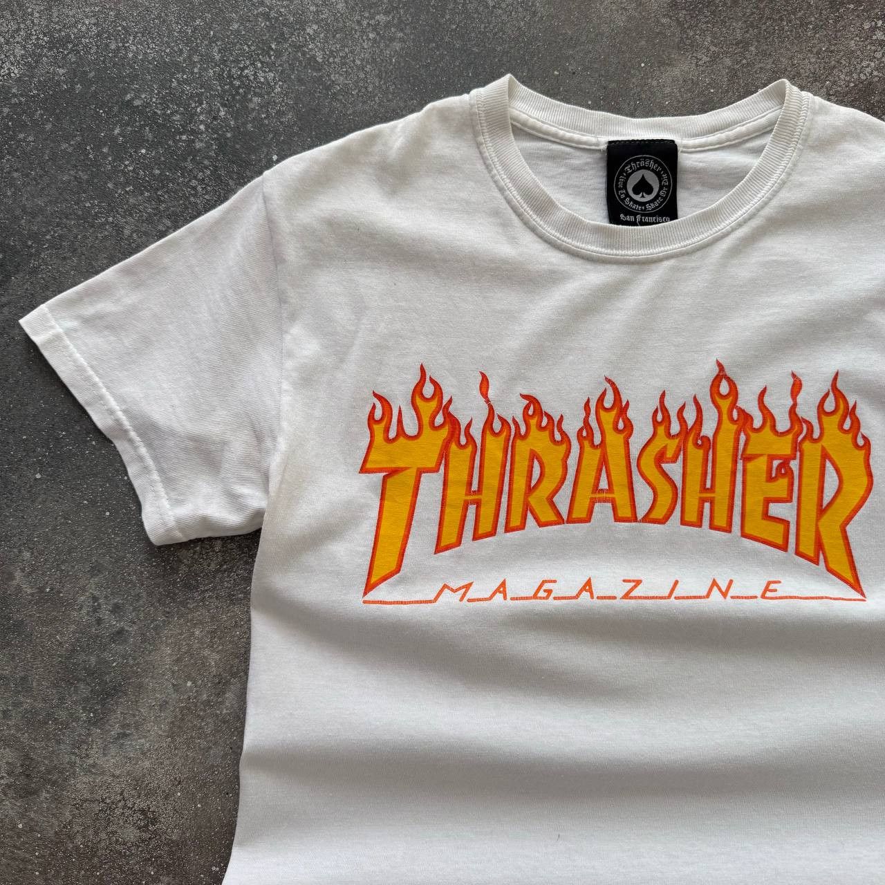 Thrasher Thrasher Vintage Big Flame Logo T-Shirt Size US S / EU 44-46 / 1 - 2 Thumbnail