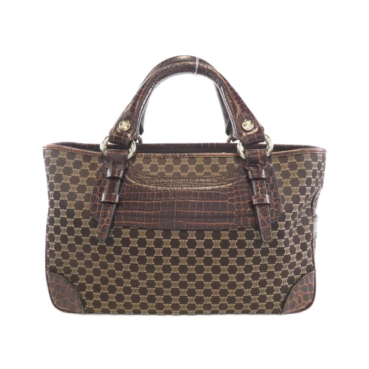 Celine Celine Celine Boogie Canvas Leather Handbag Canvas Handbag DUTY FREE for USA Size ONE SIZE - 1 Thumbnail