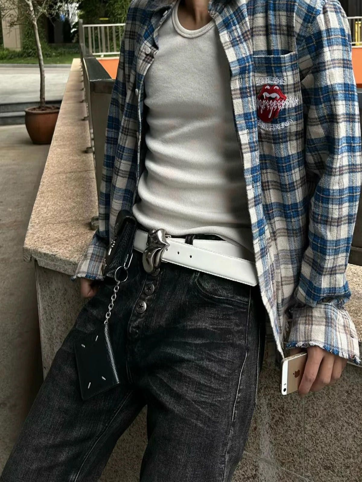 Other Black Stacked Jeans, Wide Leg Denim Jeans Size US 32 / EU 48 - 4 Thumbnail
