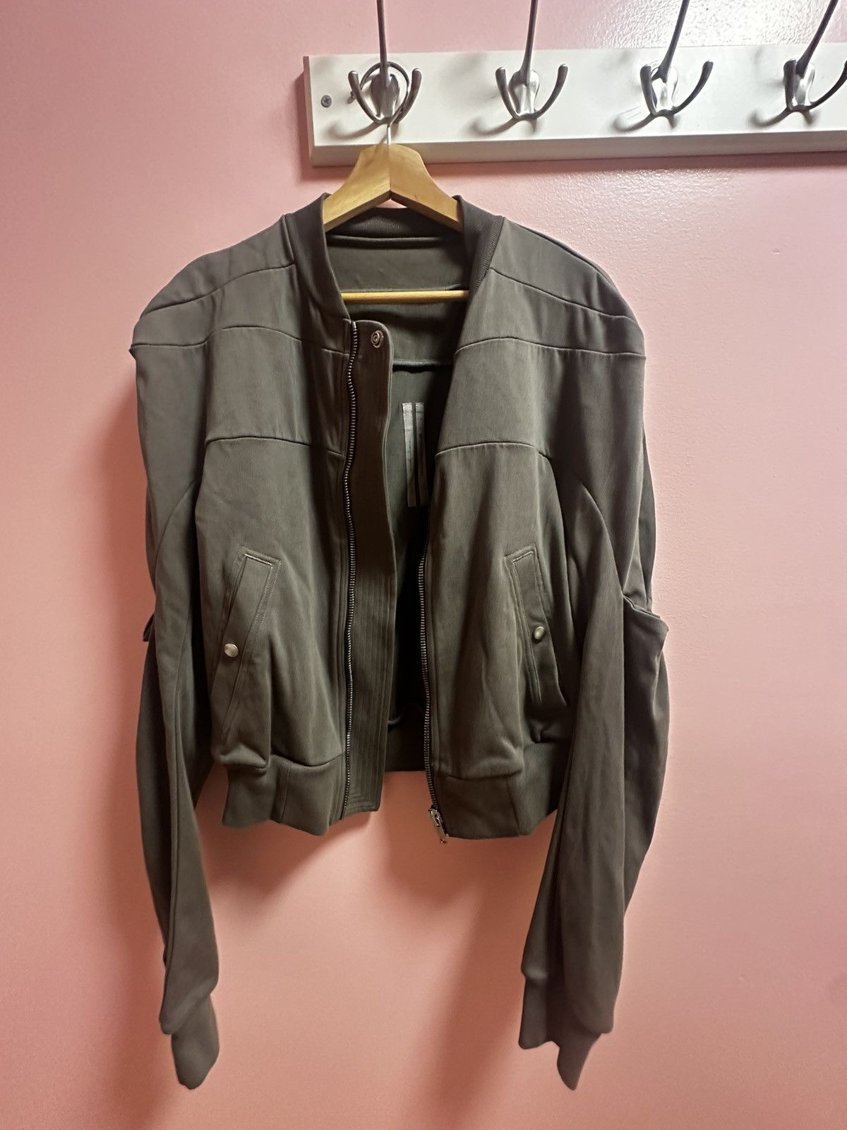 Rick Owens × Rick Owens Drkshdw Rick Owens SS22 Dust Fogachine Jogger Jacket Size US XS / EU 42 / 0 - 1 Thumbnail