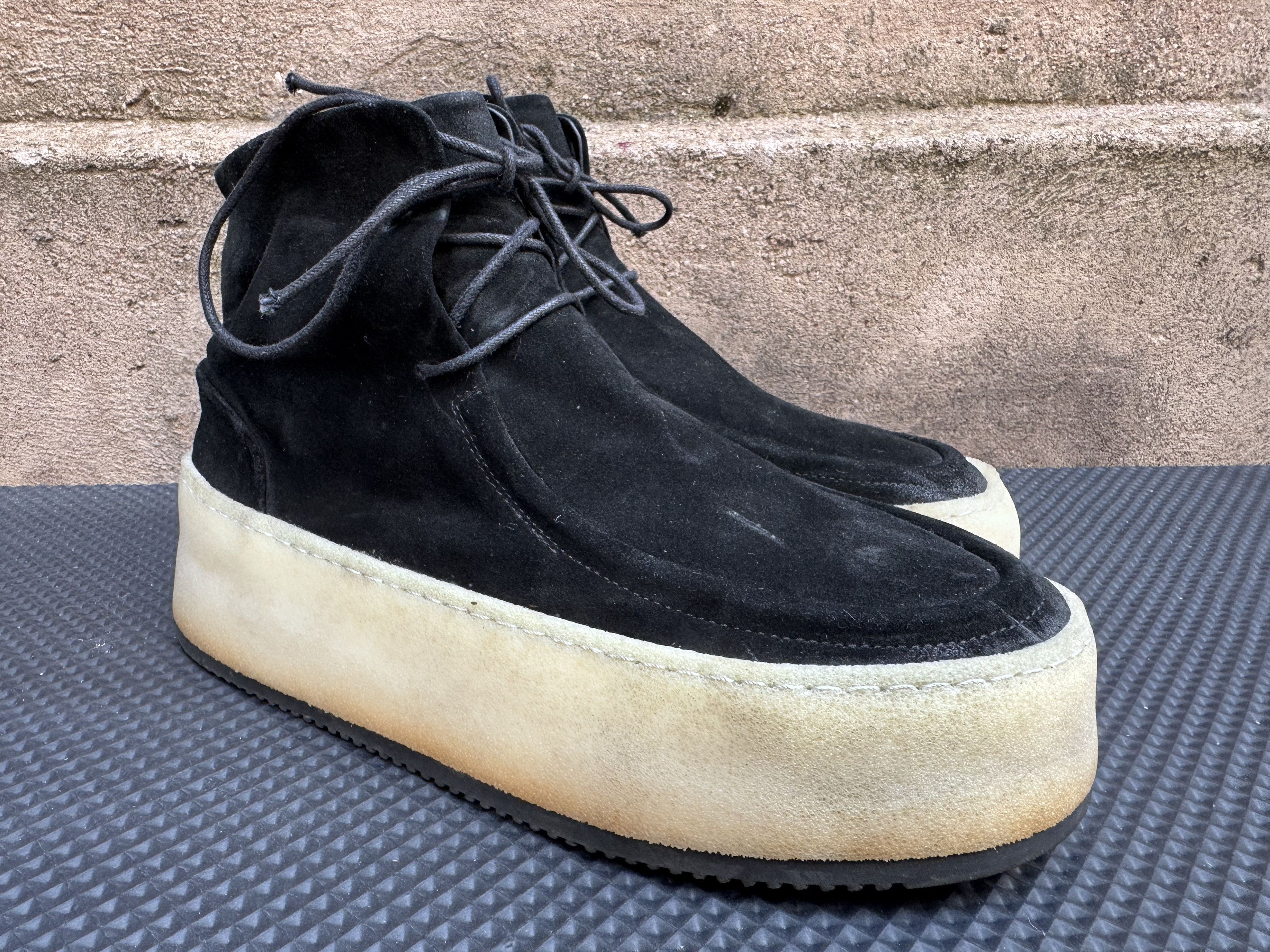 Marsell Marsèll Parapana Platform Derby Shoes Suede Size US 9 / IT 39 - 8 Thumbnail