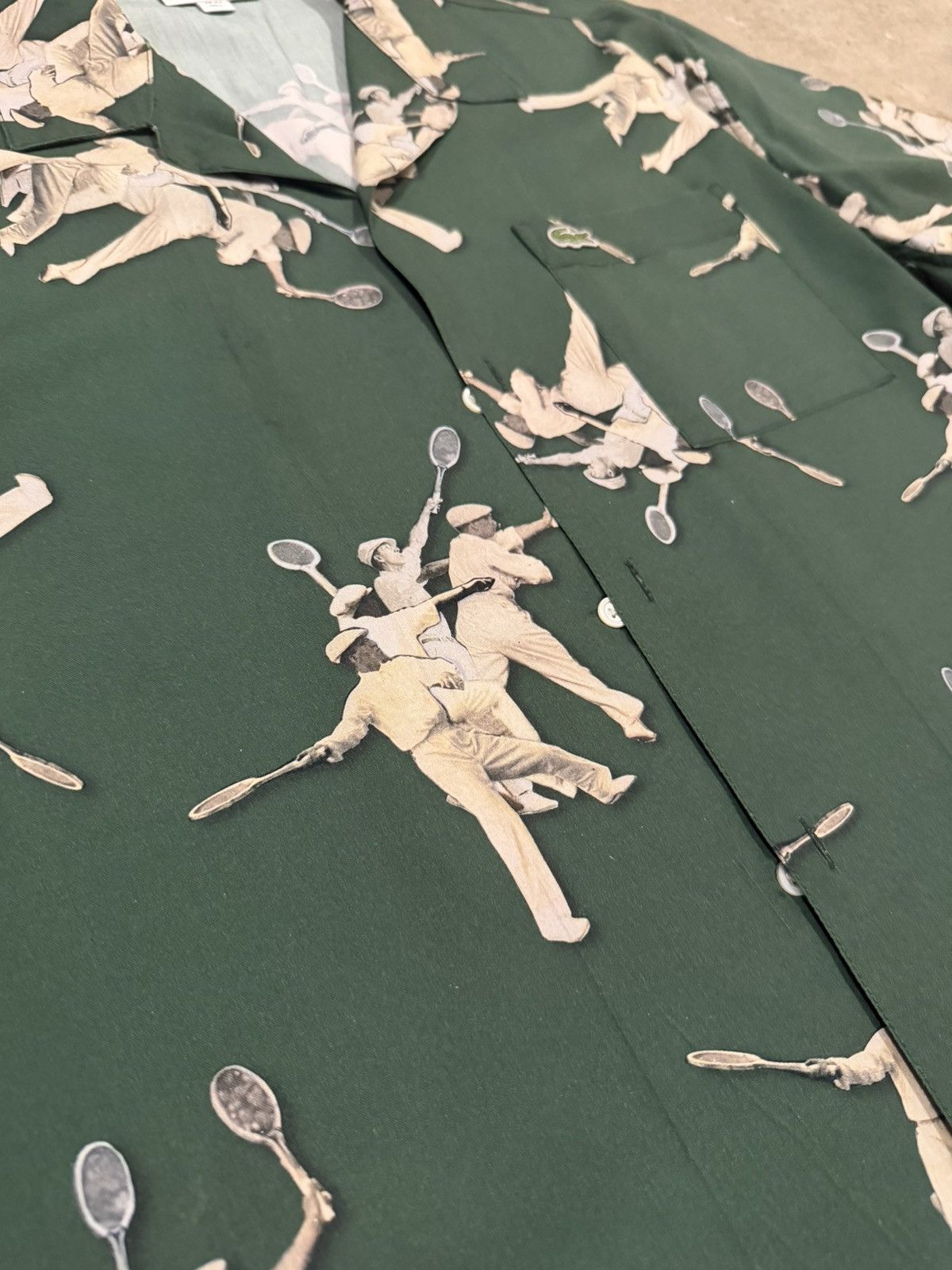 Lacoste Vintage Lacoste button up Size US L / EU 52-54 / 3 - 4 Thumbnail