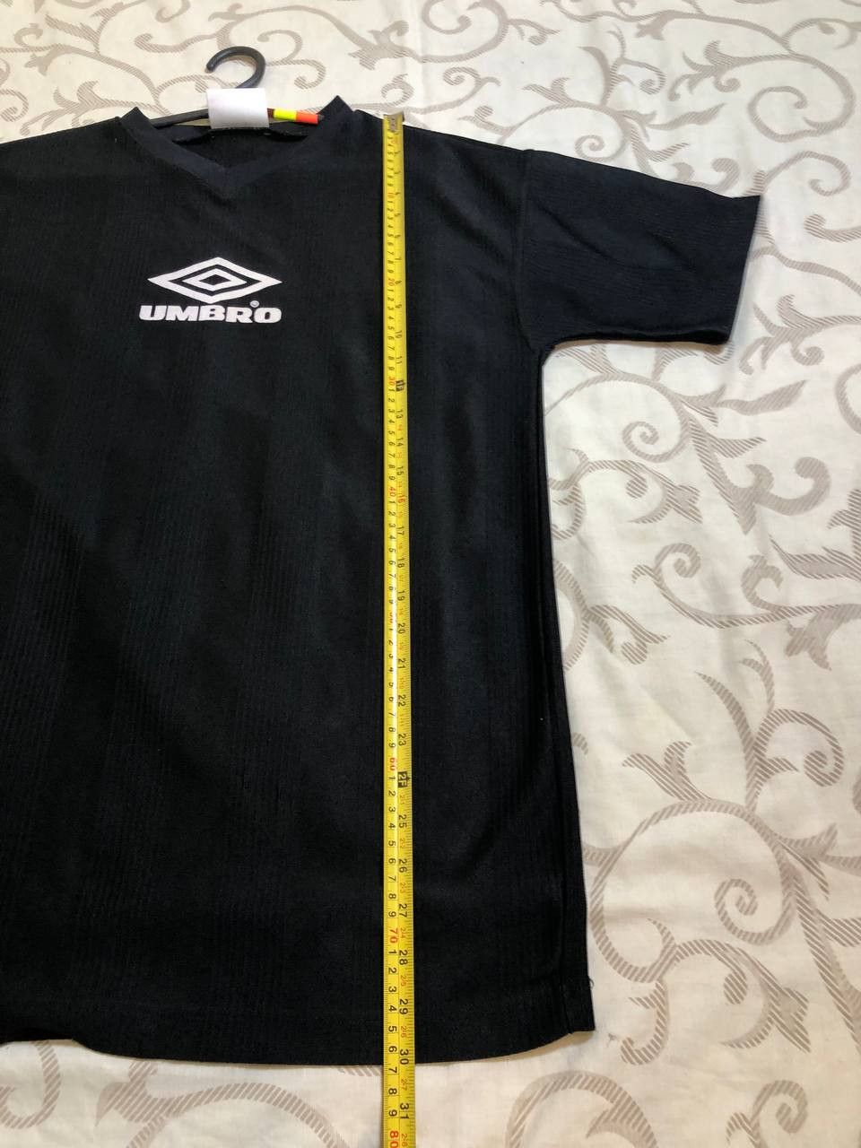 Umbro Umbro Vintage Jersey Big Logo 90s Casual Shirt Black Tee Size US M / EU 48-50 / 2 - 8 Thumbnail