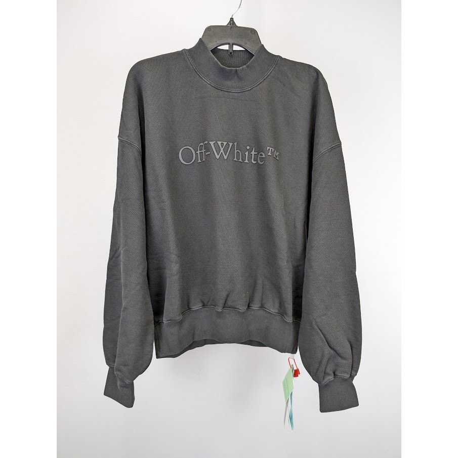 Off-White o1rshd1 Bookish Laund Boxy Crewneck in Black Size US M / EU 48-50 / 2 - 4 Thumbnail