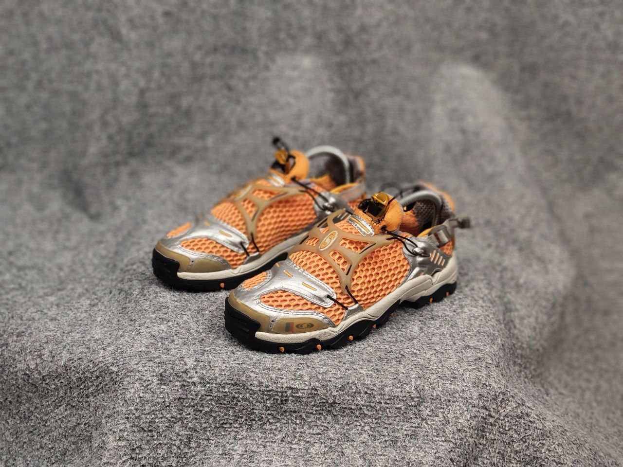 Salomon Rare Vintage Salomon Techamphibian drawstrings Sneakers Size US 5.5 / EU 38 - 6 Thumbnail